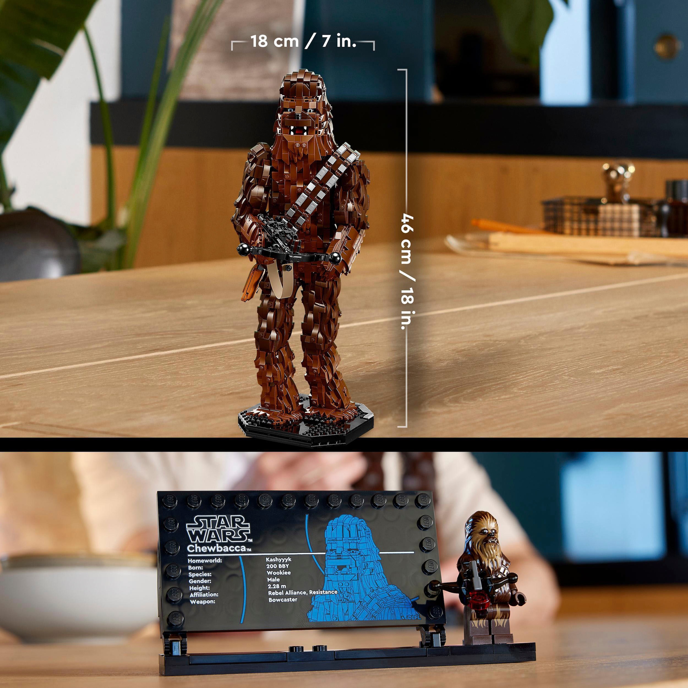 LEGO® Konstruktionsspielsteine »Chewbacca (75371), LEGO® Star Wars™«, (2319 St.), Made in Europe