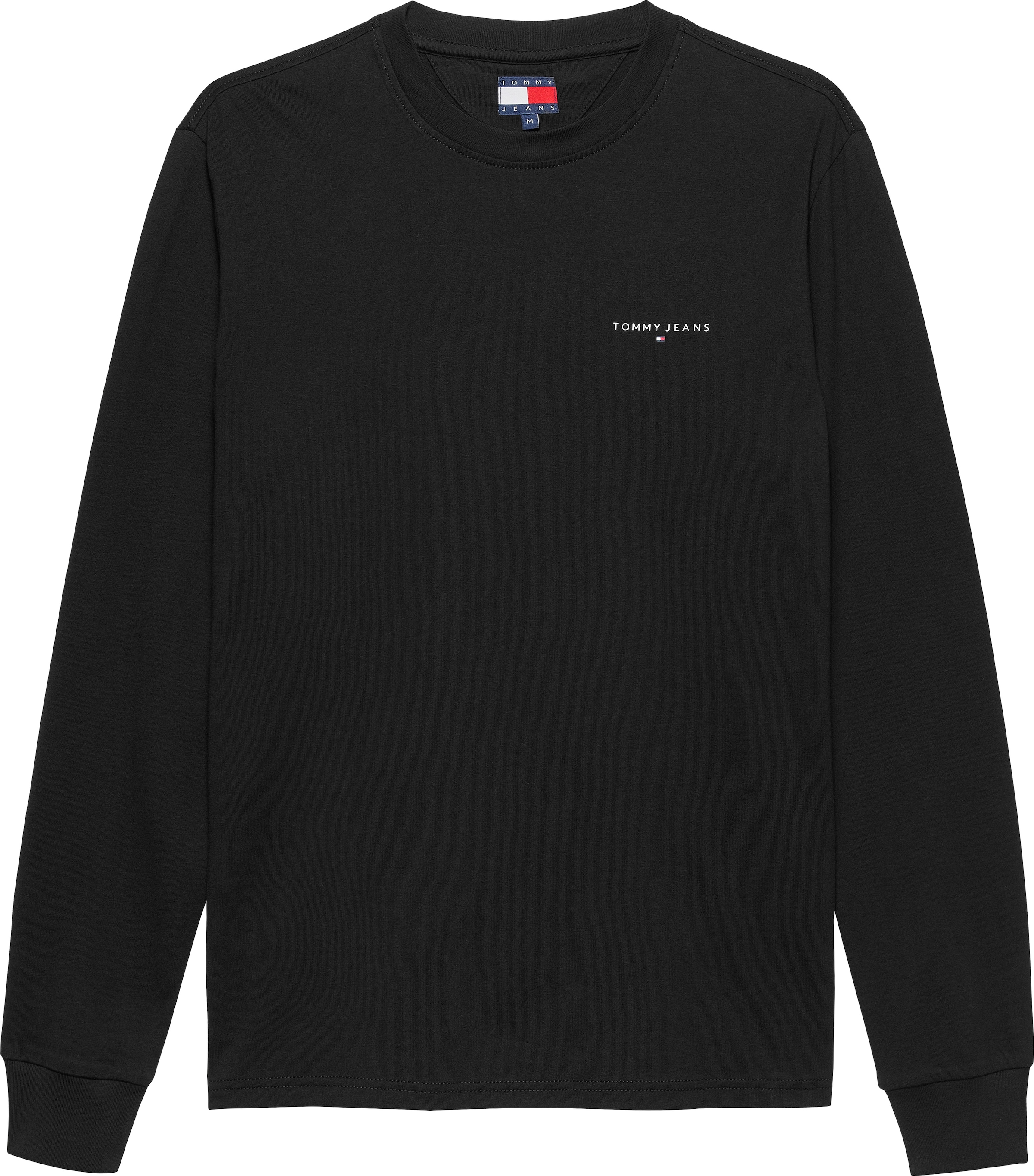 Tommy Jeans Langarmshirt »TJM SLIM CHEST LINEAR LS TEE EXT«, Mit Rundhalsausschnitt