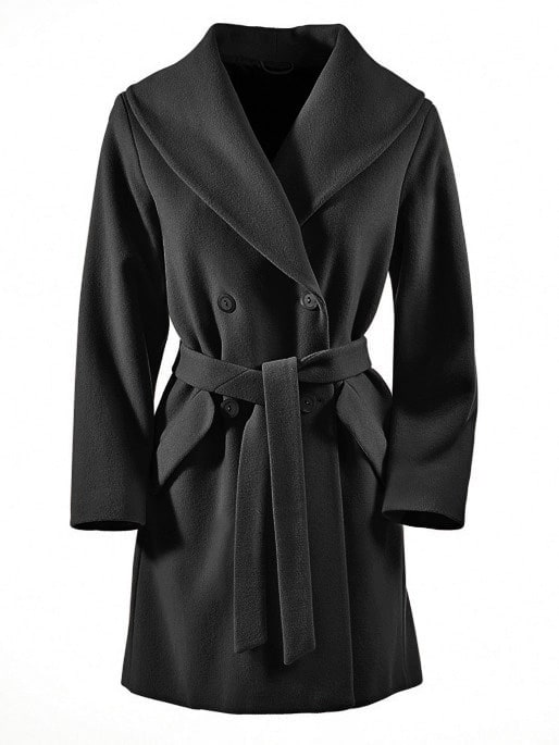 heine Wolljacke ohne Kapuze