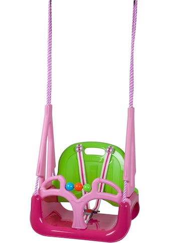 Babyschaukelsitz »DoReMi, pink/grün«, 3in1; Babyschaukel, Schaukelsitz und...