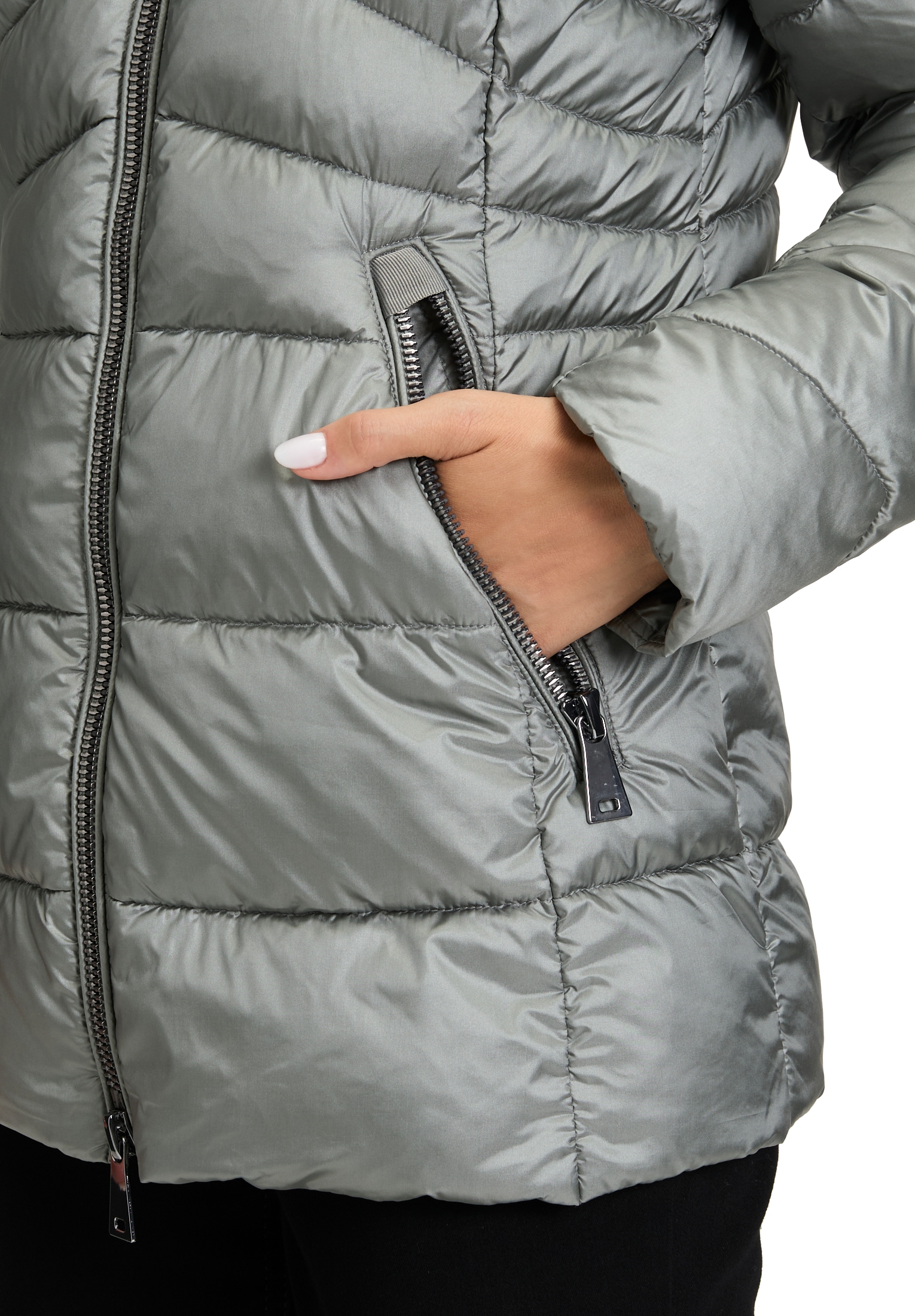 Gil Bret Steppjacke, mit Kapuze, mit Kapuze