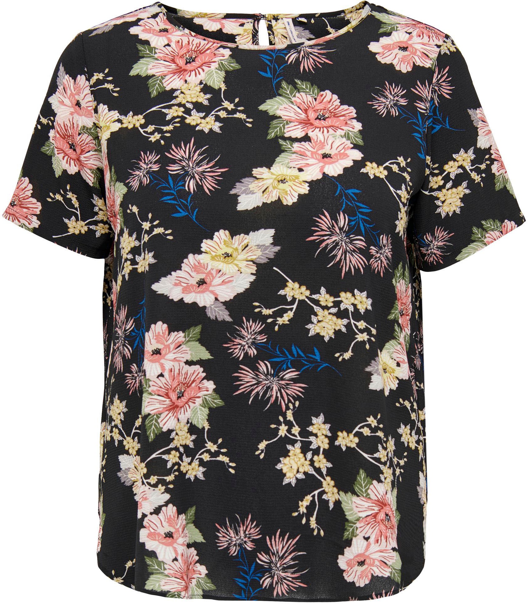 ONLY CARMAKOMA Shirtbluse »CARVICA SS TOP WVN NOOS«