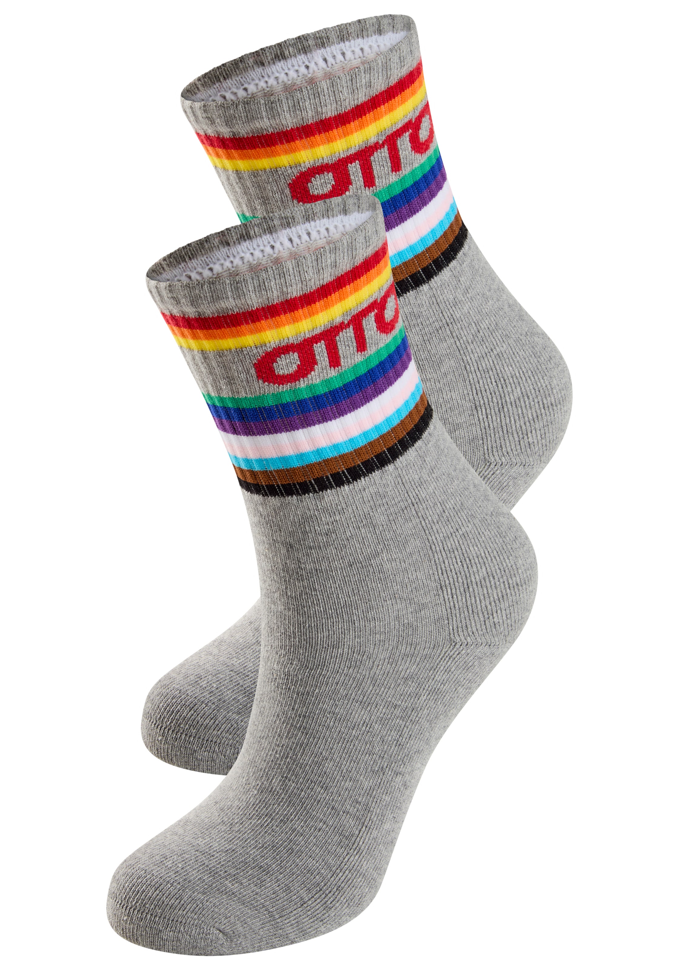 Capelli New York Socken, Limited Edition Pride-Socken mit OTTO-Logo, hochwertige softe Qualität