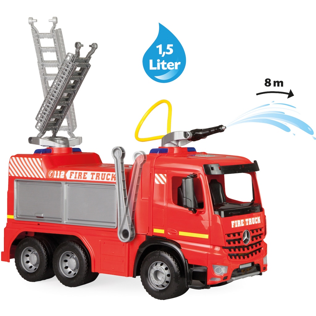 Lena® Spielzeug-Feuerwehr »Giga Trucks, Aufsitz-Feuerwehr Arocs«