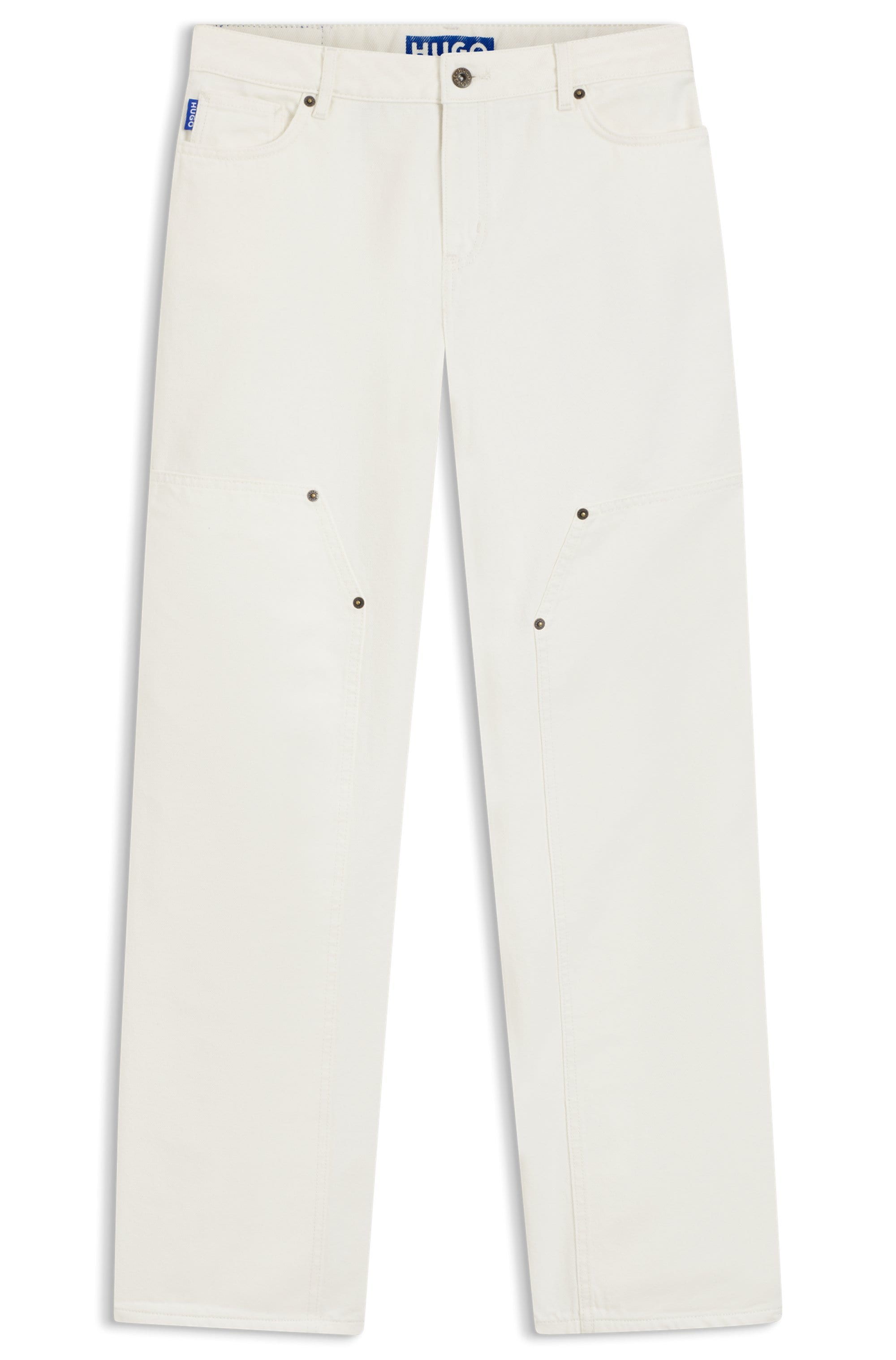 HUGO Blue Weite Jeans »Gamala« Mid Rise, Baggy