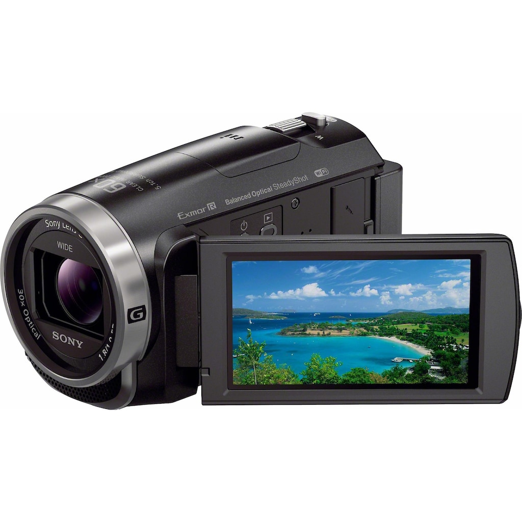 Sony Camcorder »HDR-CX625B«, Full HD, NFC-WLAN (Wi-Fi), 30 fachx opt. Zoom