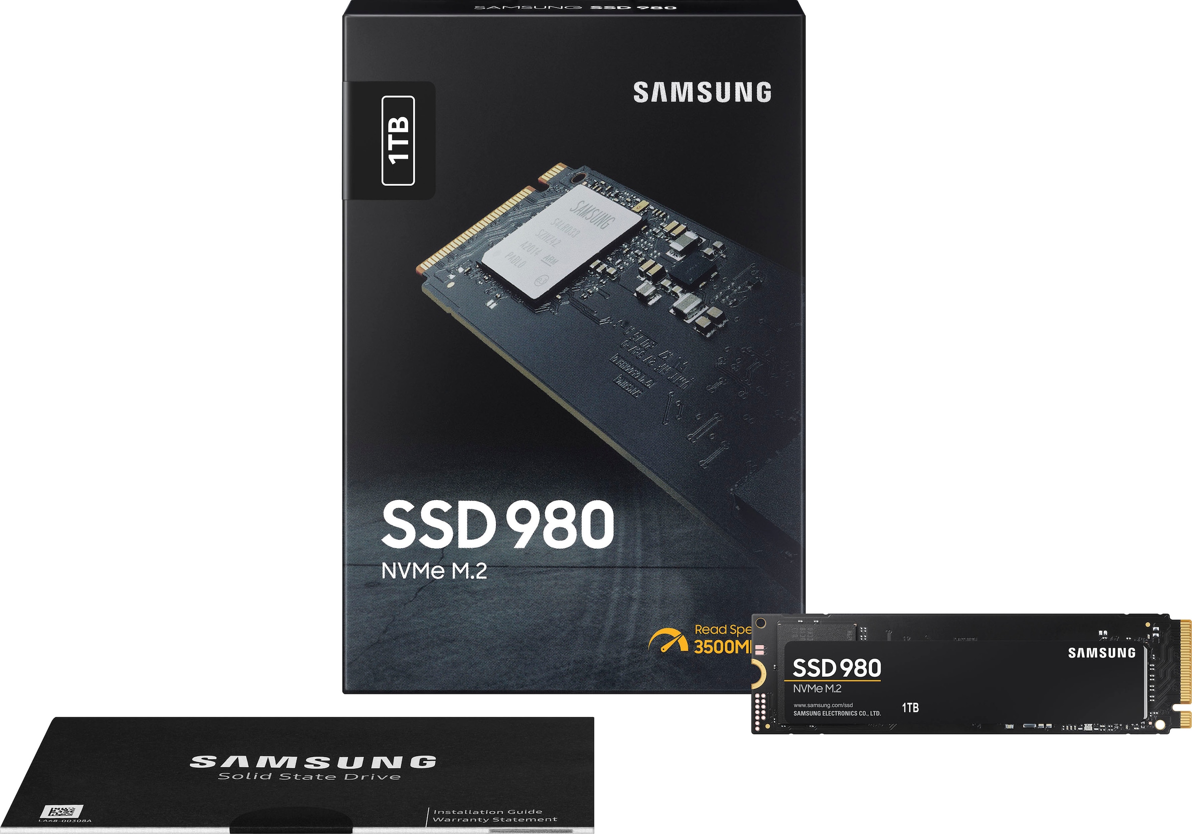 Samsung interne SSD »SSD 980«, Anschluss M.2 PCIe 3.0, NVMe