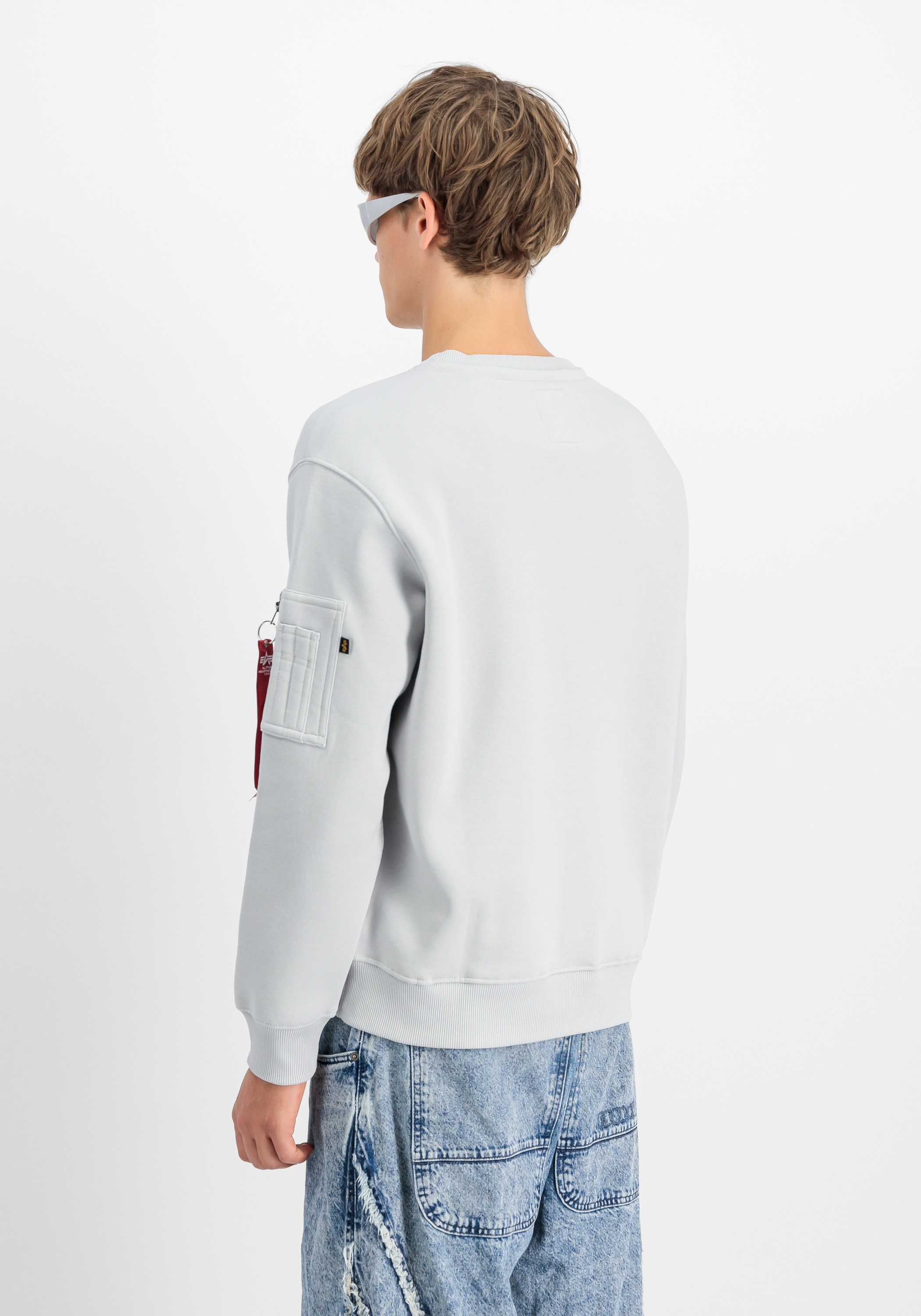 Alpha Industries Sweater »Alpha Industries Men - Sweatshirts Logo Edge Sweatshirt«