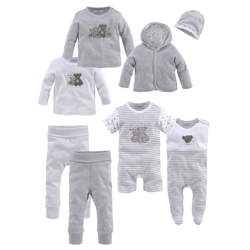 Klitzeklein Neugeborenen-Geschenkset »Baby-Set«, (Set, 8 tlg.)