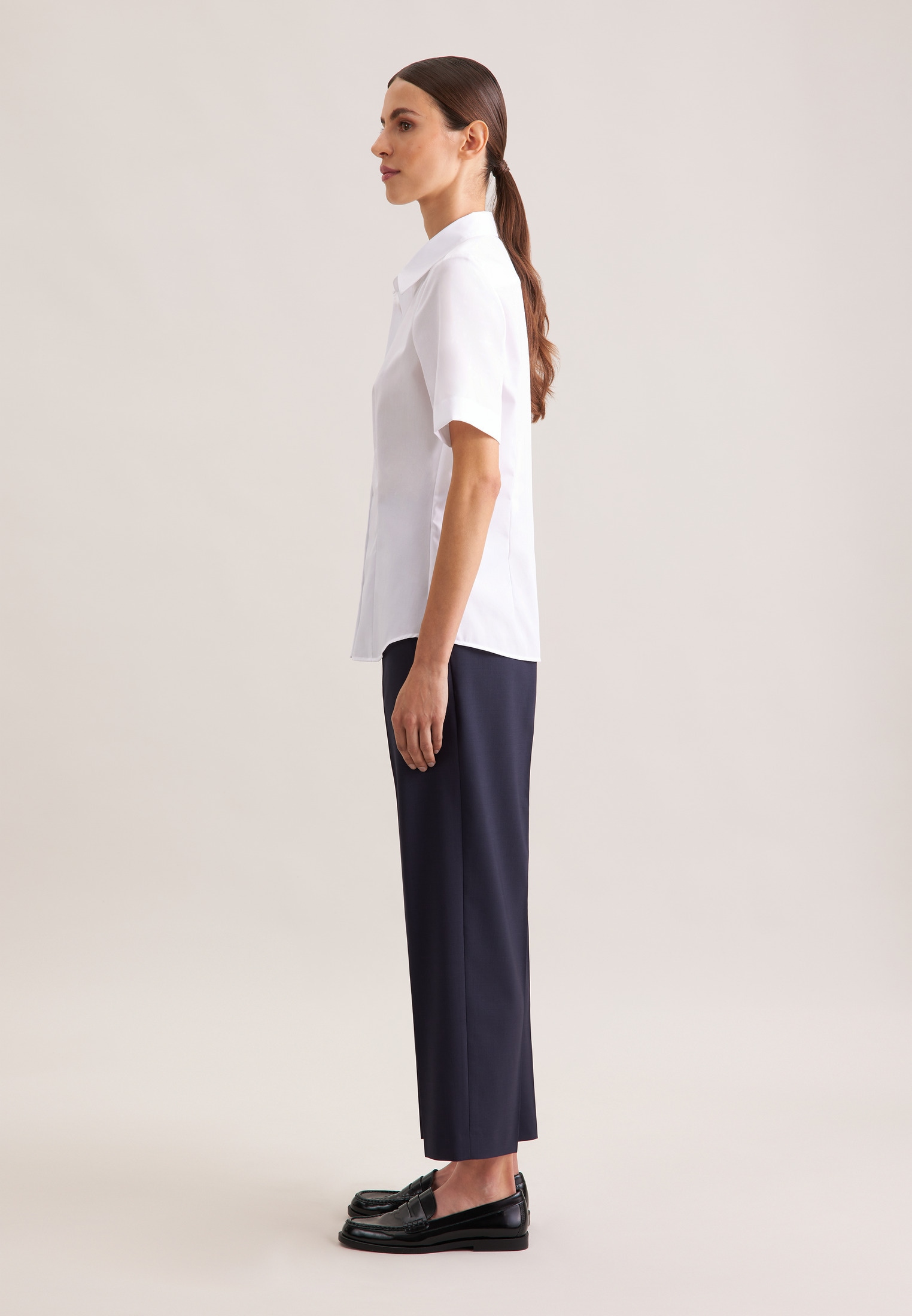 seidensticker Hemdbluse 1/2 Kragen Uni