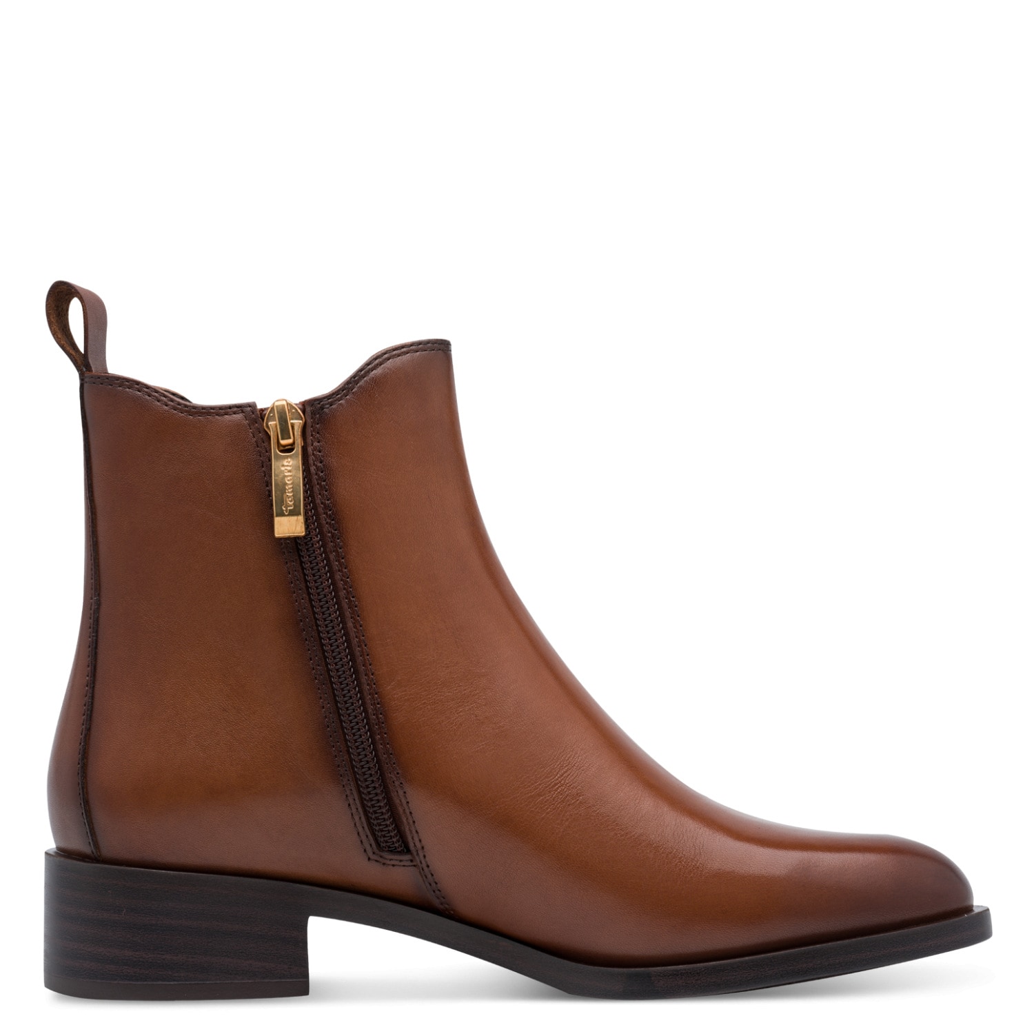 Tamaris Chelseaboots  Blockabsatz, Stiefelette mit praktischem Innenreißverschluss