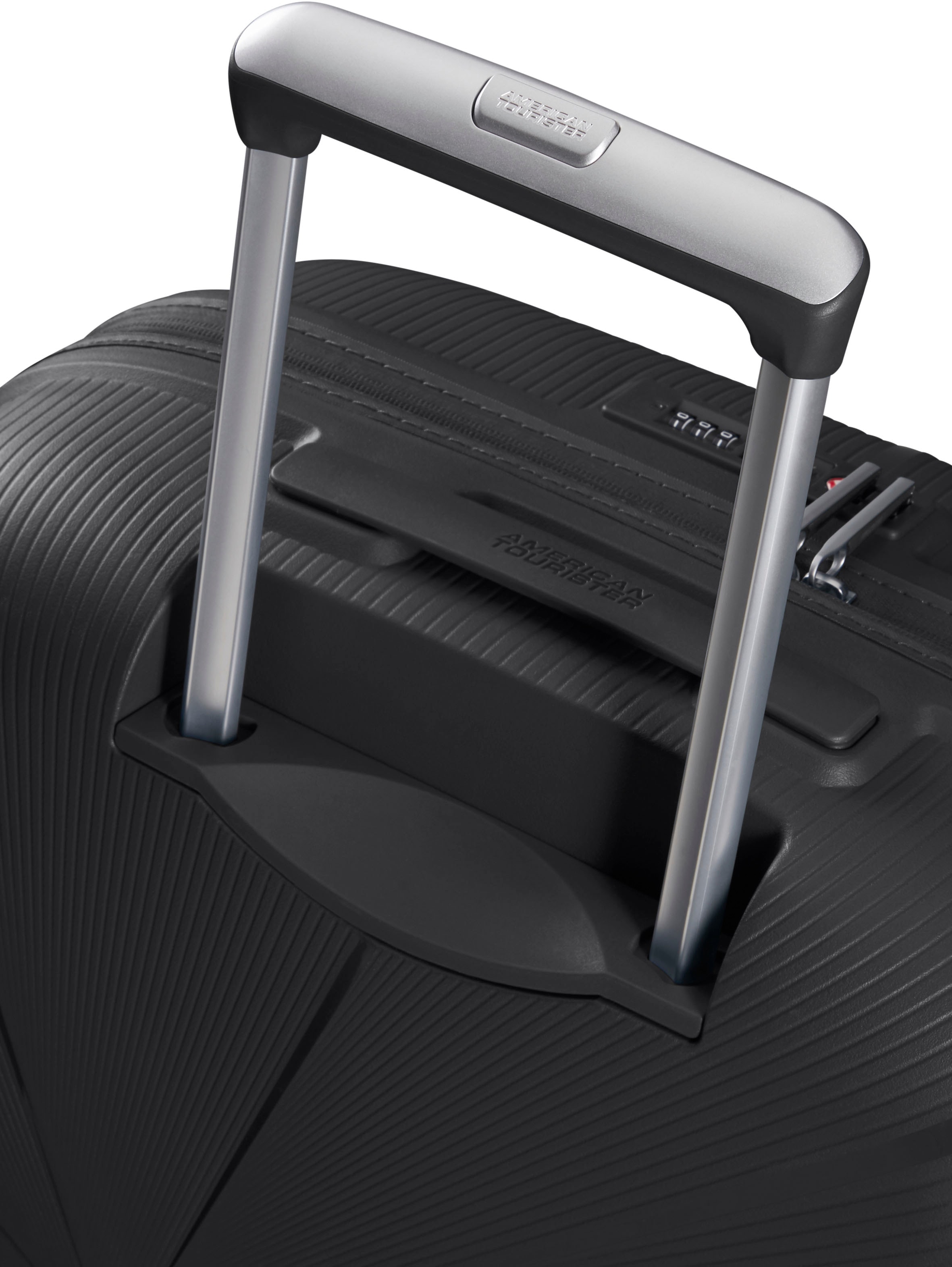 American Tourister® Hartschalen-Trolley »STARVIBE 55«, 4 St. Rollen, Handgepäck Handgepäck-Trolley mit Volumenerweiterung