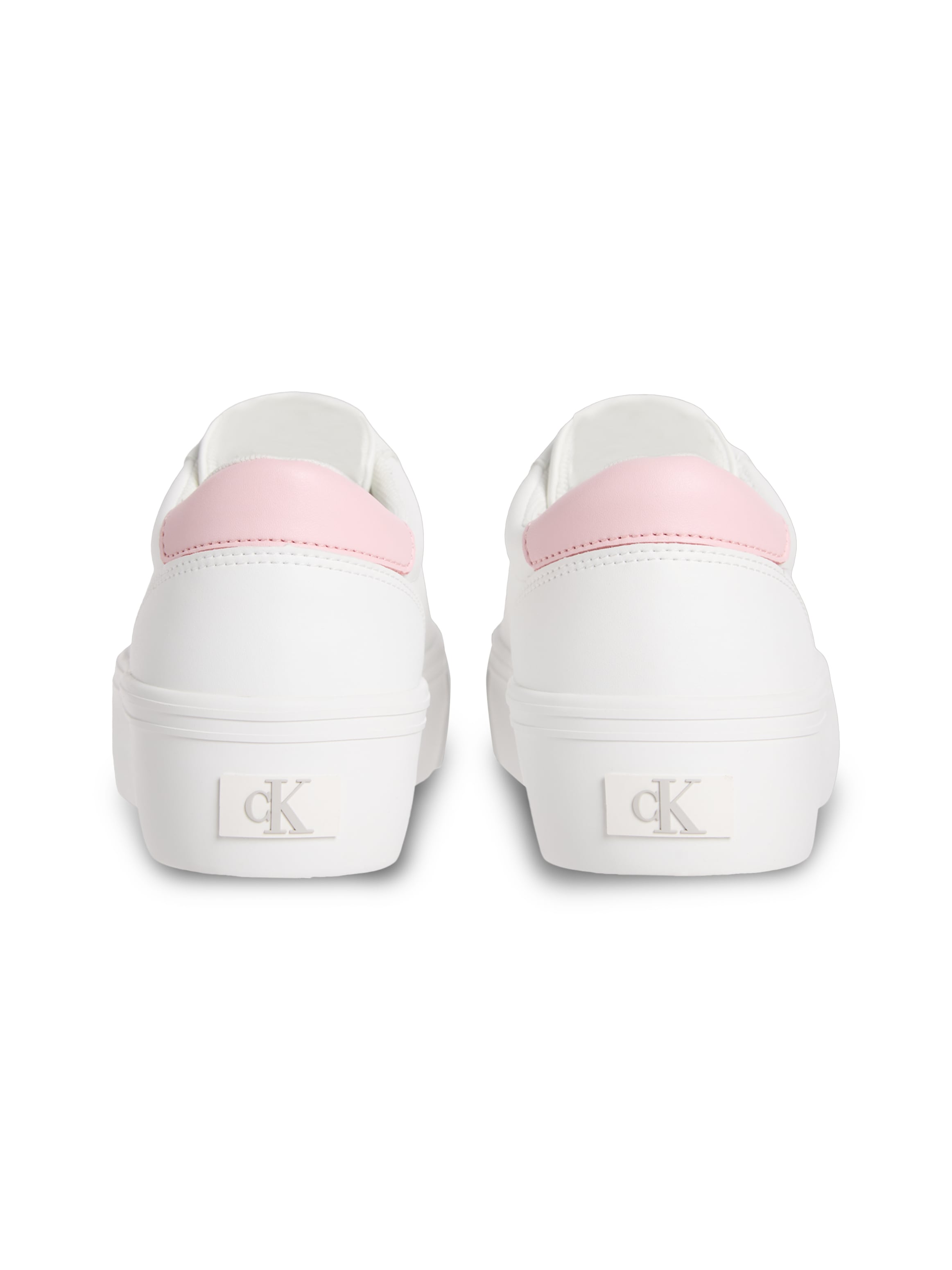 Calvin Klein Jeans Plateausneaker »VULC FLATF LTH LOGO TAG«, Schnürschuh, Halbschuh, Freizeitsneaker mit softem Schaftrand