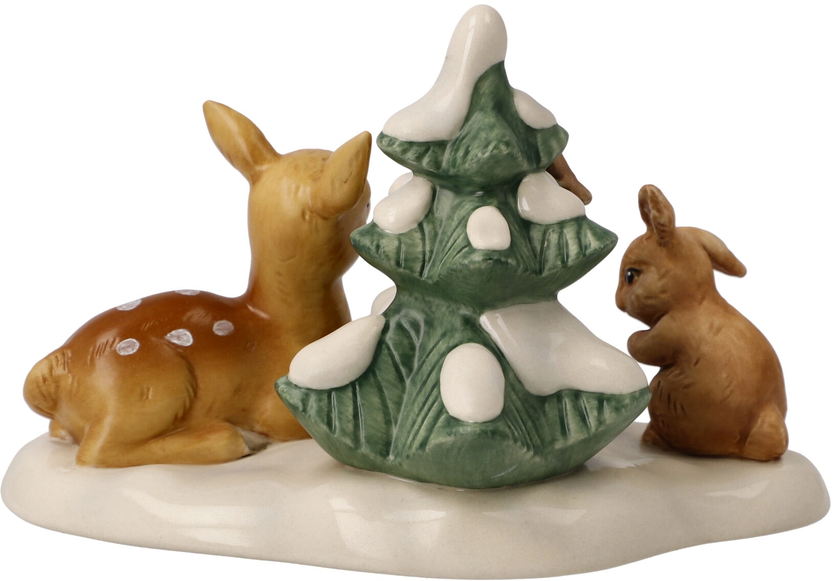 Goebel Weihnachtsfigur »Winterwald, Weihnachtsdeko«, Steingut, Figur -  Treffen der Waldtiere bestellen bei OTTO