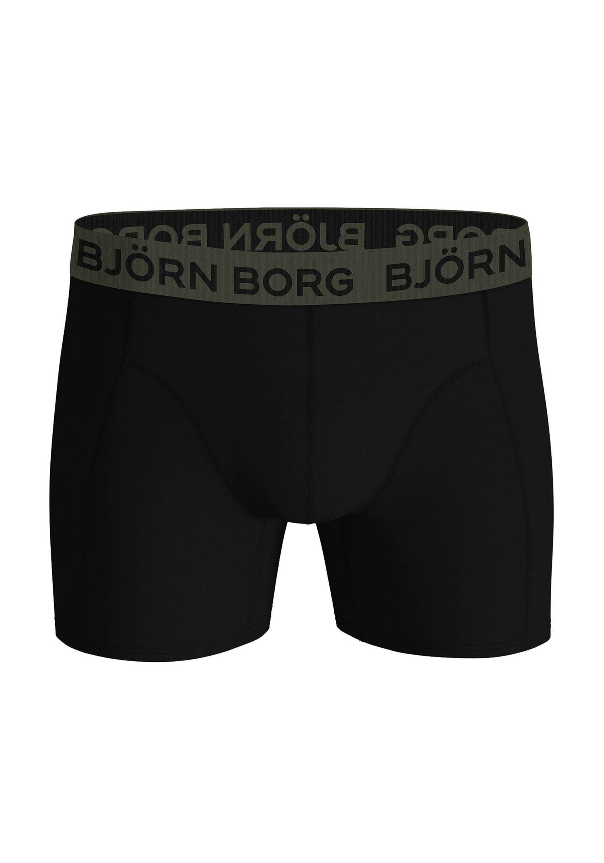 Björn Borg Boxershorts »Boxershort Cotton Stretch Trunks Big Logo 5P 5er Pack«