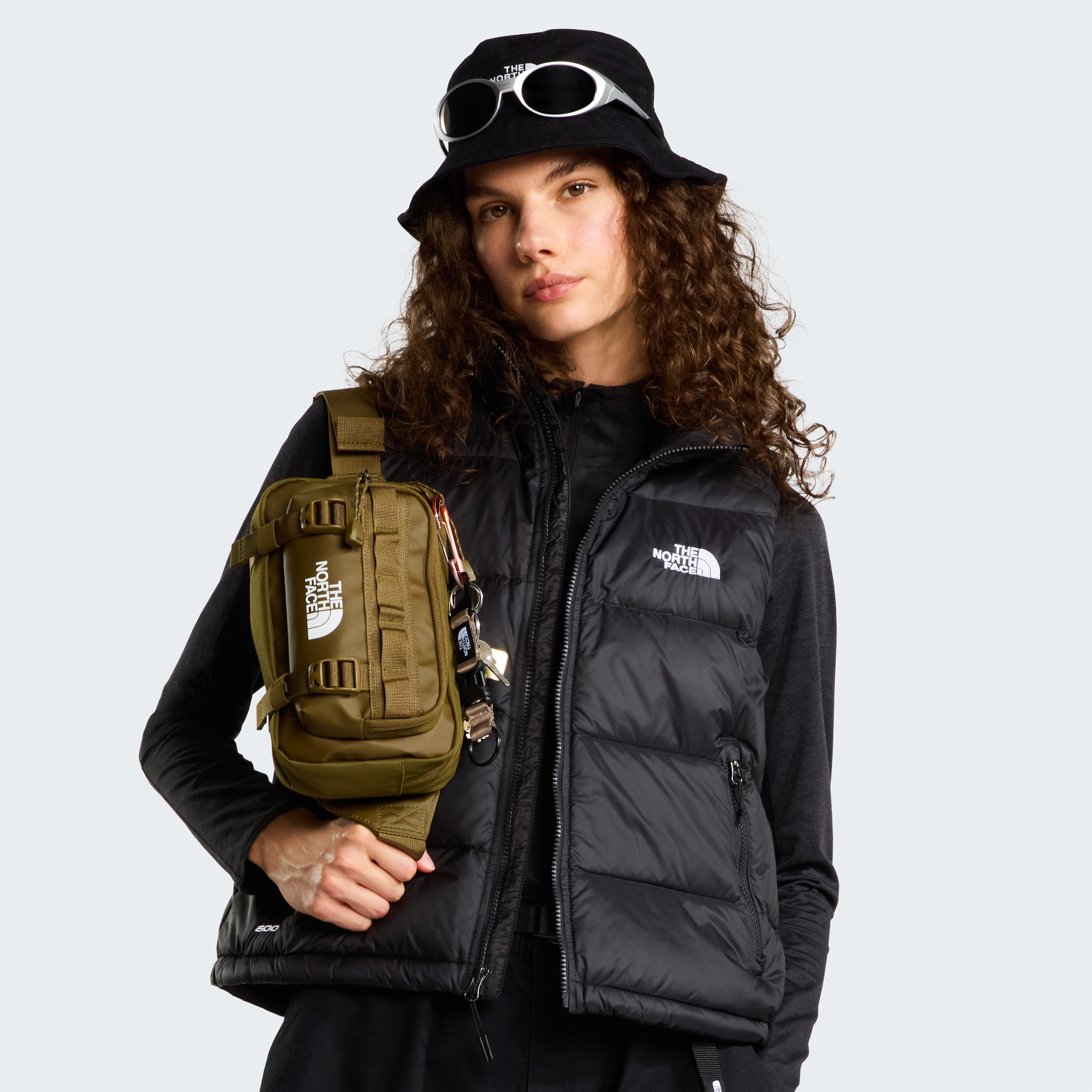 The North Face Daunenweste »W HYDRENALITE DOWN A-LINE VEST« für Erwachsene, mit sportlicher Ausrichtung, aus Nylon
