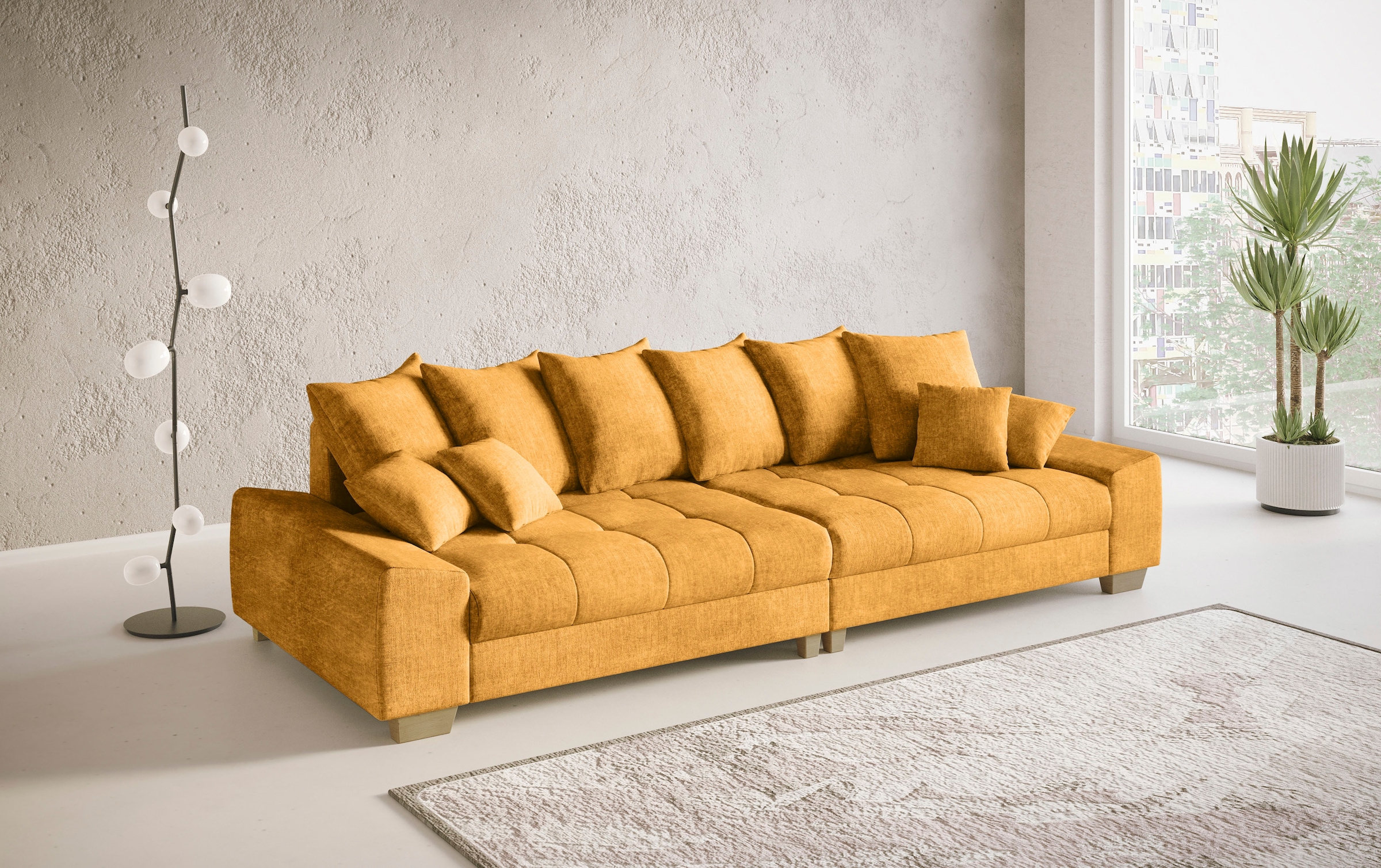Mr. Couch Big-Sofa »Nikita II«, mit Kaltschaumpolsterung bis 140kg belastbar