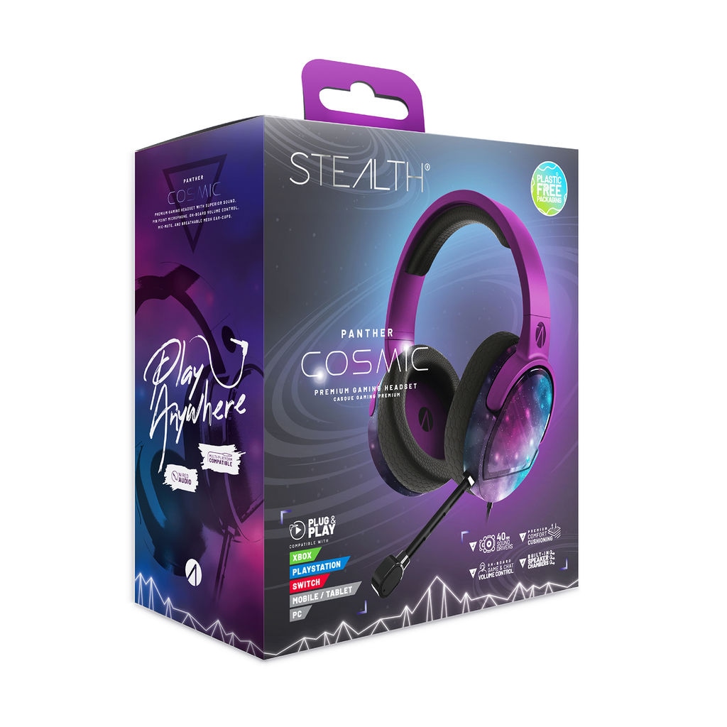 Stealth Gaming-Headset »Panther Gaming Headset«, 3,5 mm Klinkenstecker