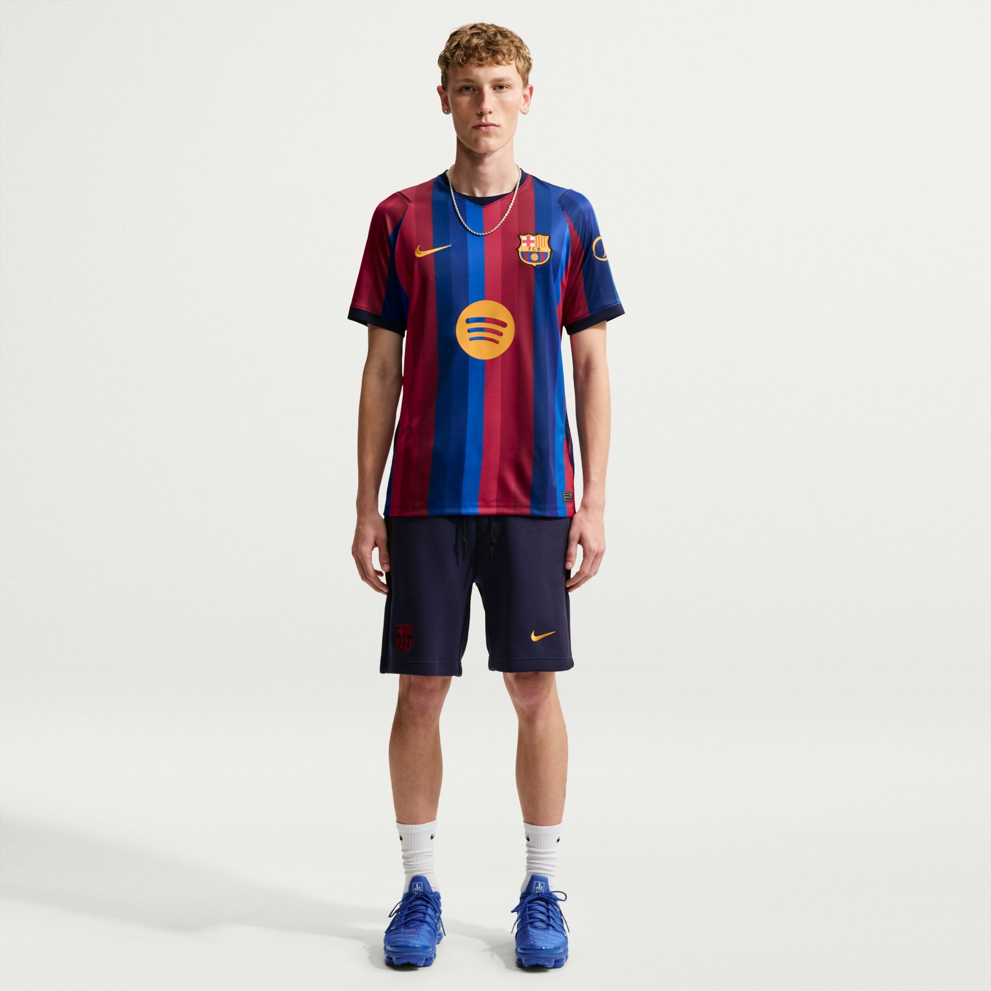 Nike Fußballtrikot »FCB M NK DF JSY SS STAD HM« für Erwachsene, FC Barcelona, Kurzarm, atmungsaktiv