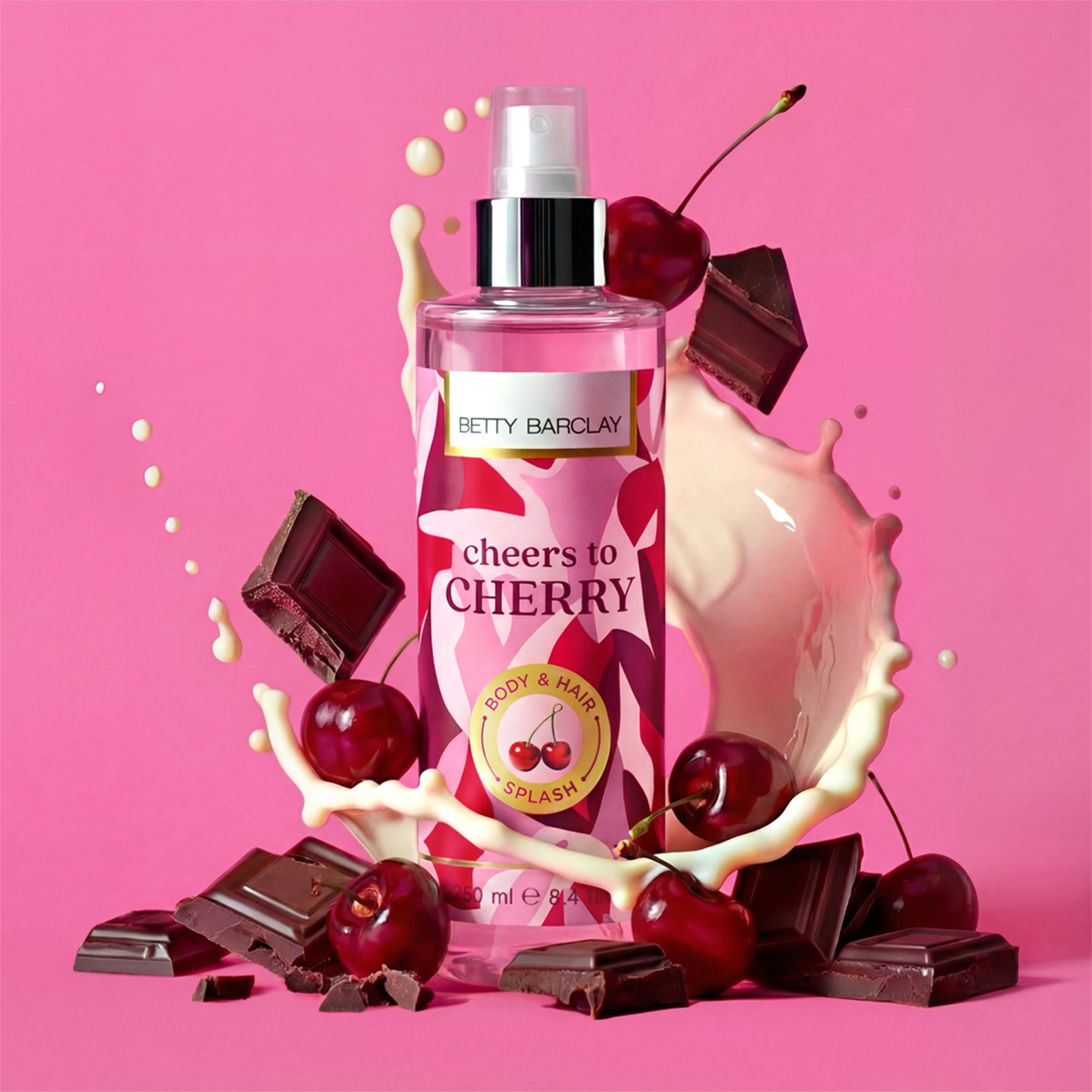 Betty Barclay Körperspray »CHEERS TO CHERRY BODY SPLASH« 250 ml