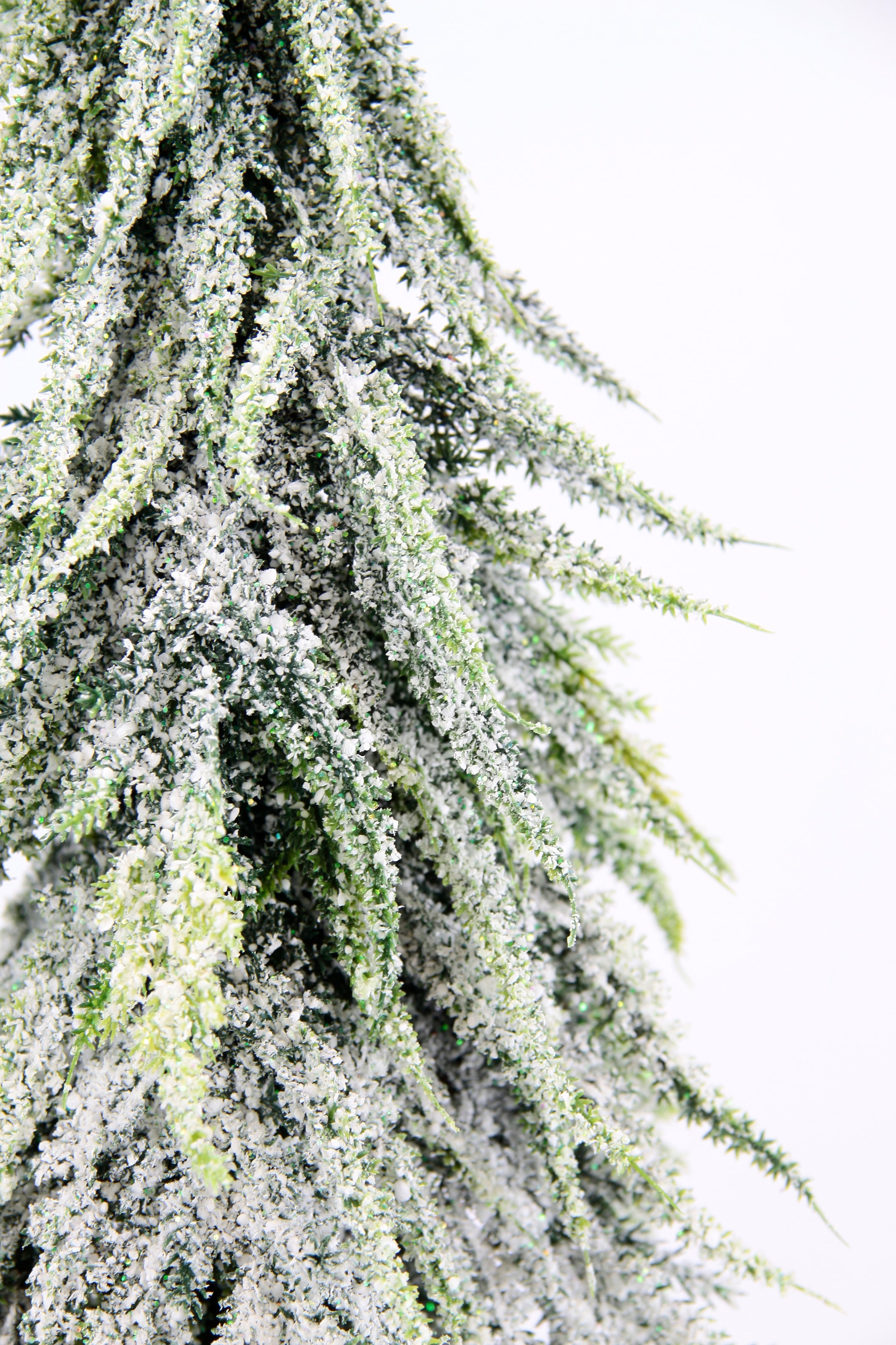 I.GE.A. Künstlicher Weihnachtsbaum »Tannenbaum in Jute« Mini Christbaum künstlich beschneit Jutesack Tischdeko Weihnachtsdeko