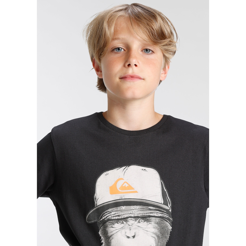 Quiksilver Longsleeve »Jungen Doppelpack mit Logodruck«, (2 tlg., 2er-Pack)