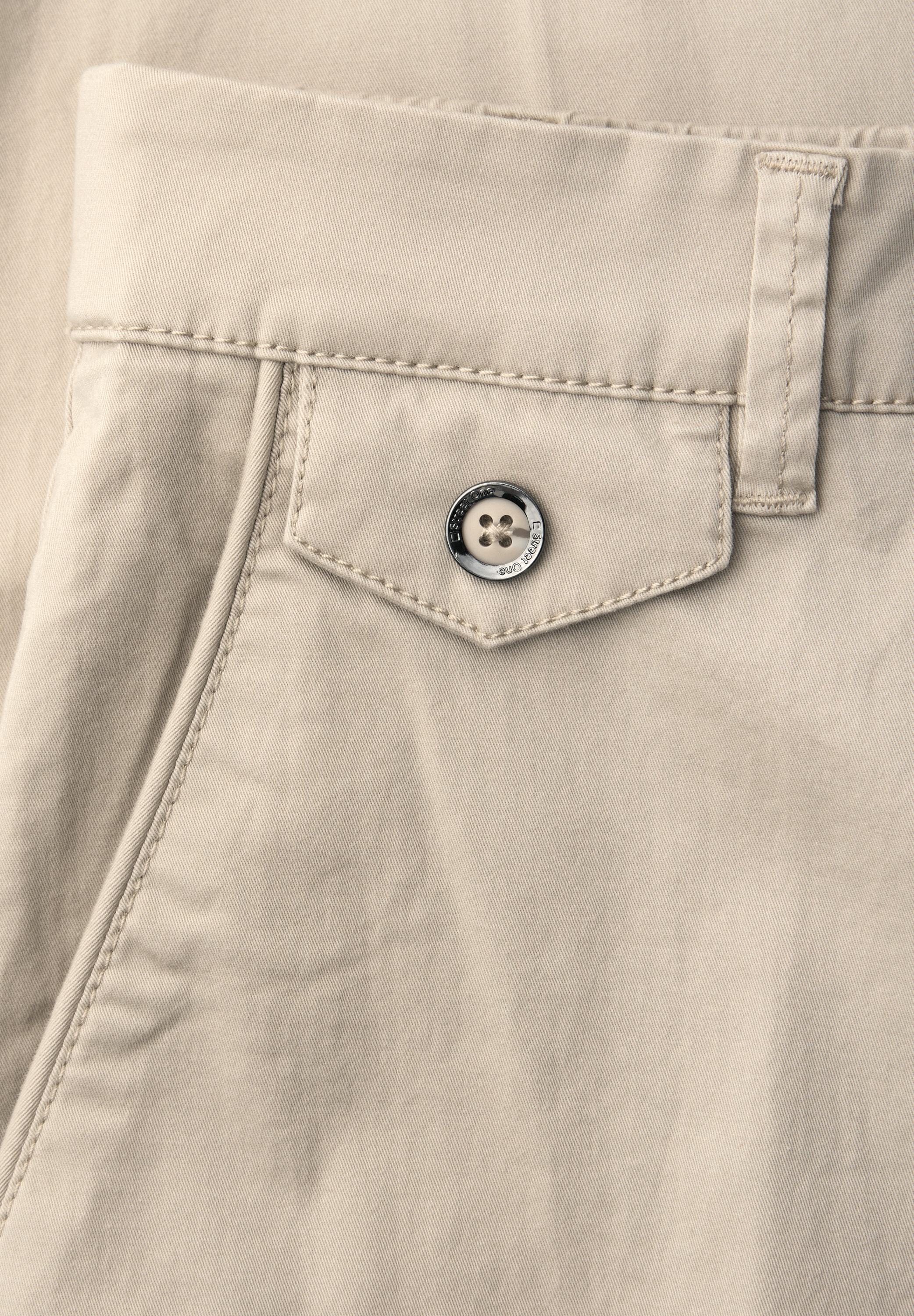 STREET ONE Chinohose  aus Twillstoff