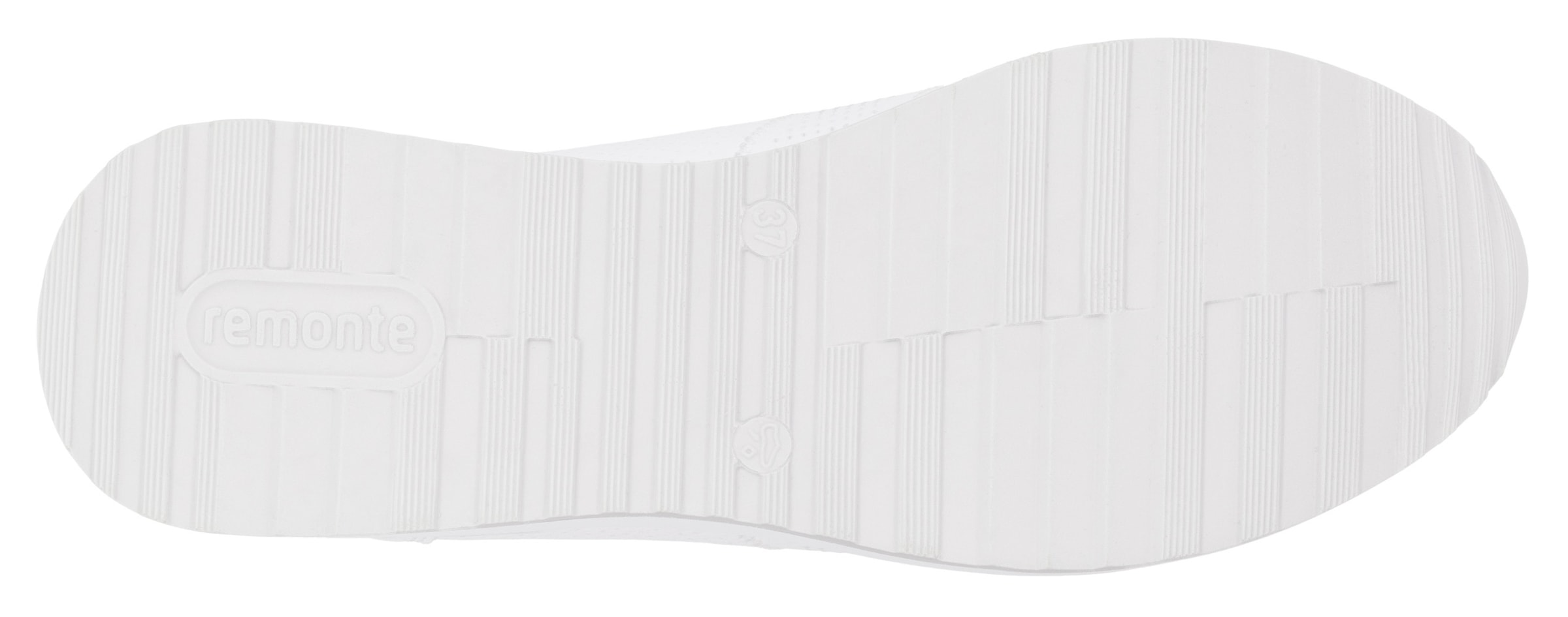 Remonte Keilsneaker, Freizeitschuh, Halbschuh, Schnürerschuh mit gepolstertem Schaftrand