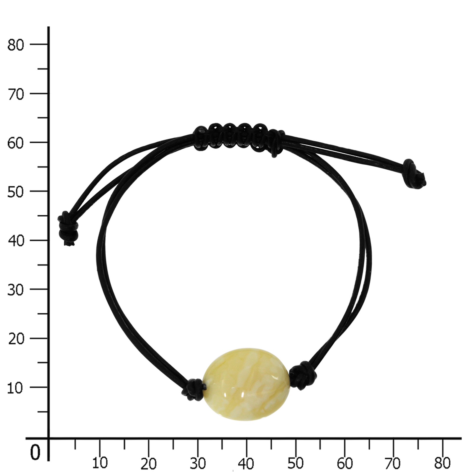 OSTSEE-SCHMUCK Armband »- Jana - Bernstein -,«