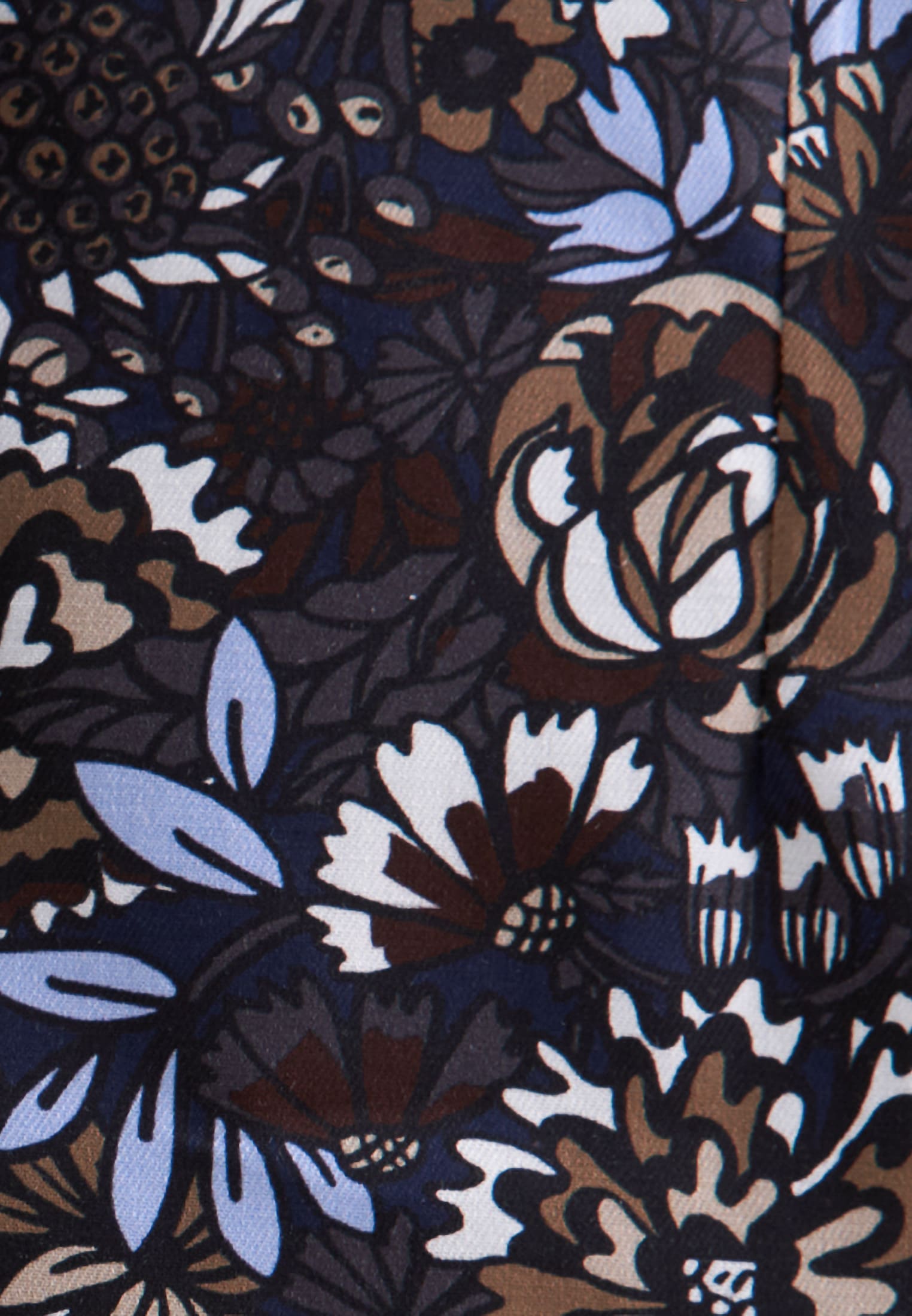 seidensticker Businesshemd »Schwarze Rose«, Comfort 1/1 Kentkragen Geblümt