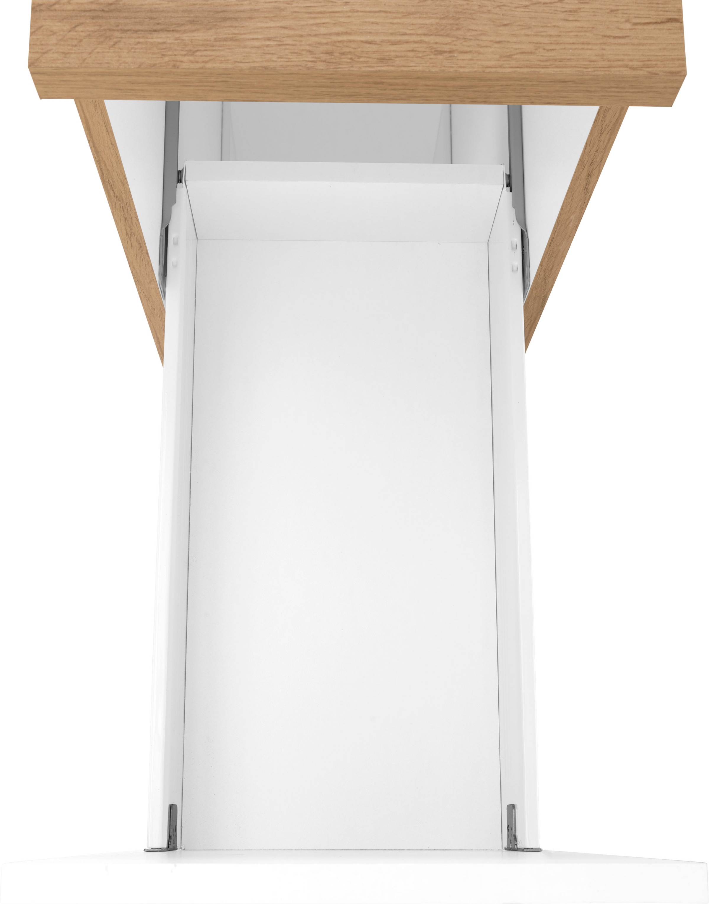 KOCHSTATION Apothekerschrank »KS-Colmar« 30 cm breit, 165 cm hoch, mit 3 Ablagen, mit Metallgriff