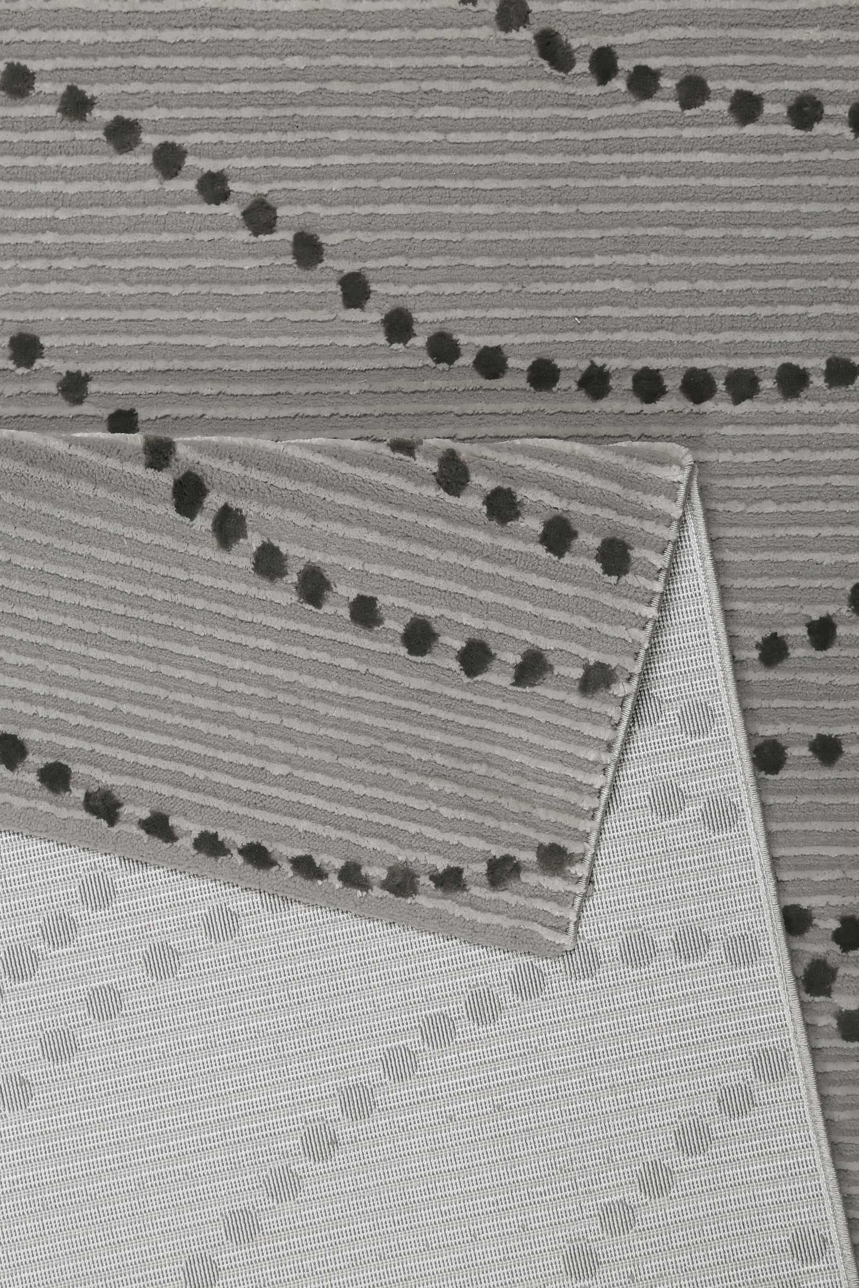 Esprit Teppich »Selena« rechteckig 12 mm Höhe Kurzflorteppich, gewebt, Punkte, modern, abstrakt, trendig, wellig