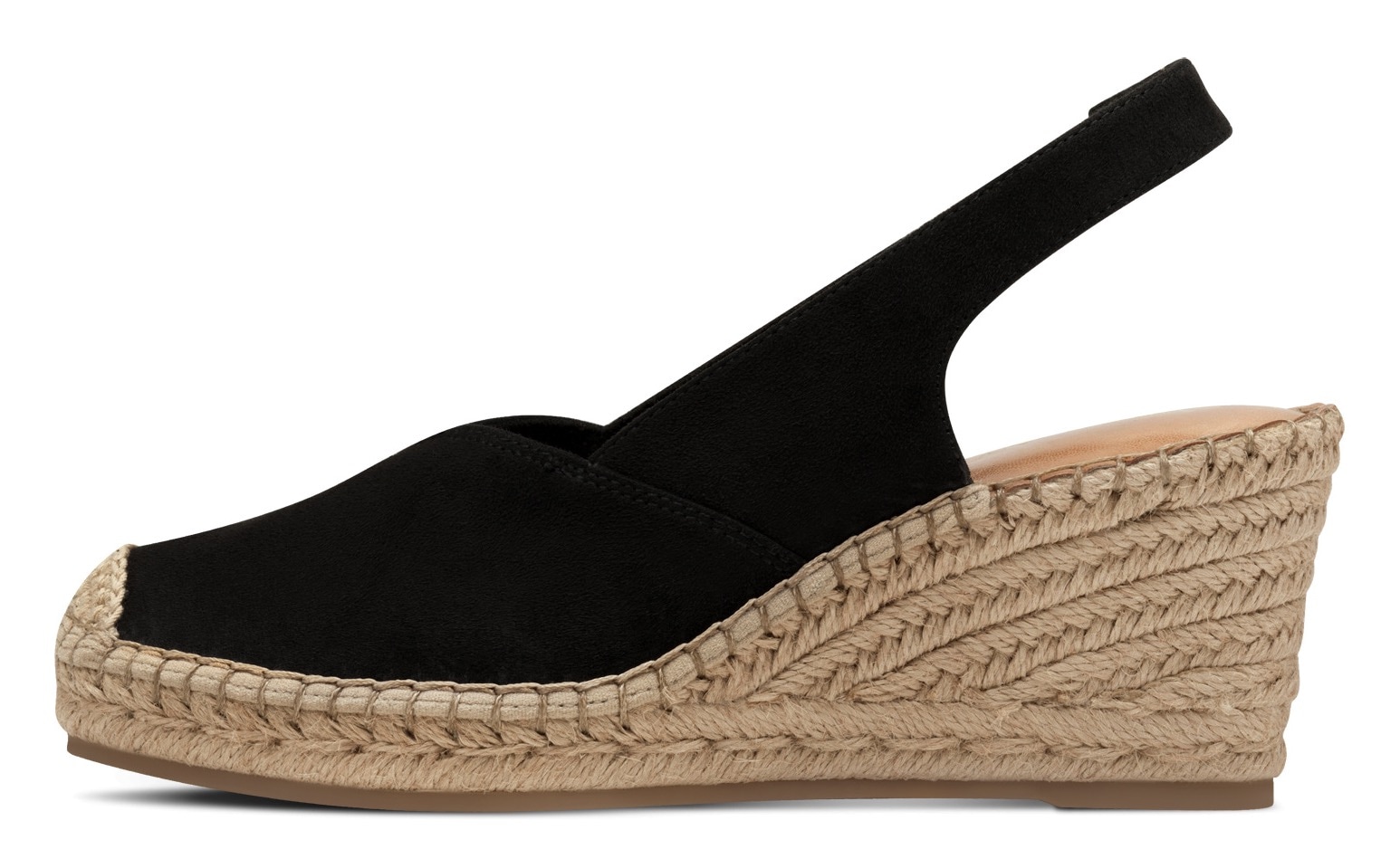 Tamaris Slingpumps, Keilabsatz, Plateau, Sandale, Sommerschuh, in schmaler Form