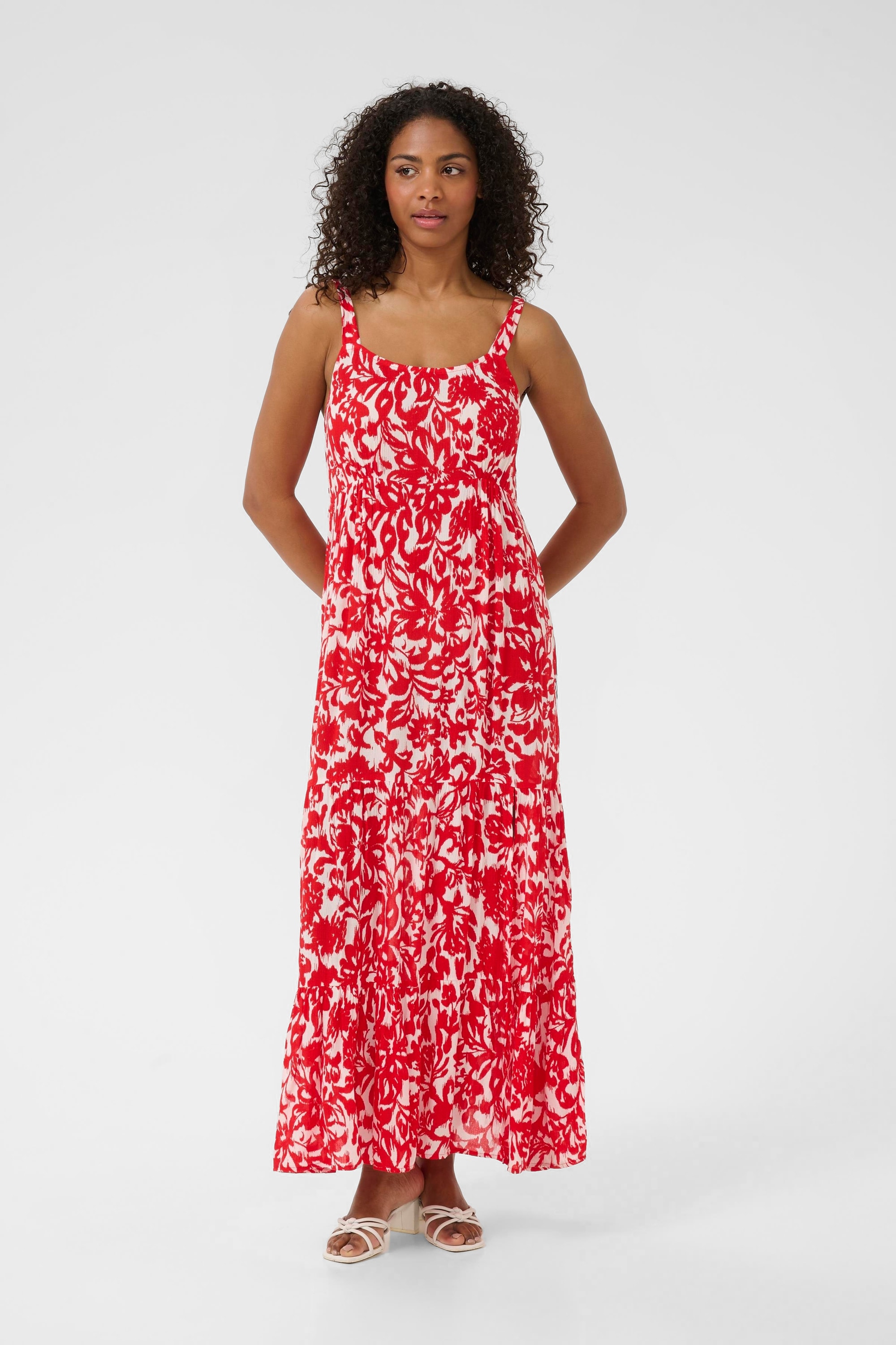 KAFFE Midikleid »Kleid KAvalery«