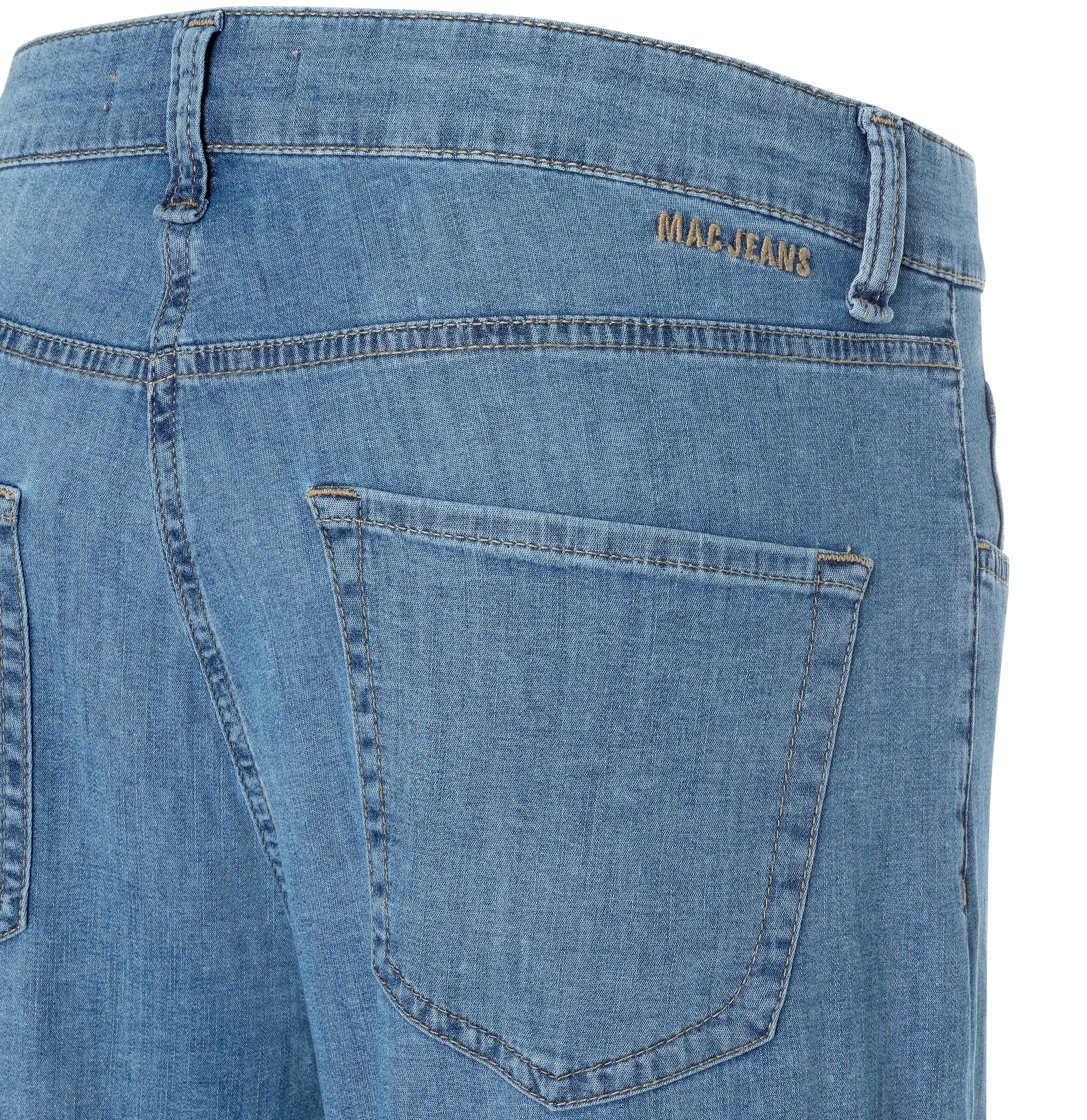 MAC Straight-Jeans »NEVADA cropped« im Five-Pocket Style
