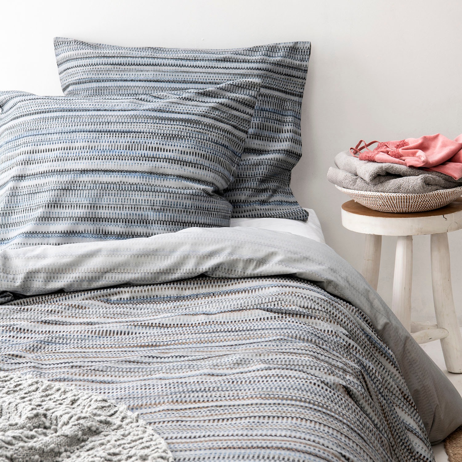 Cinderella Bettwäsche »Tide« 2 Stk. tlg. mit Streifen im Farbverlauf