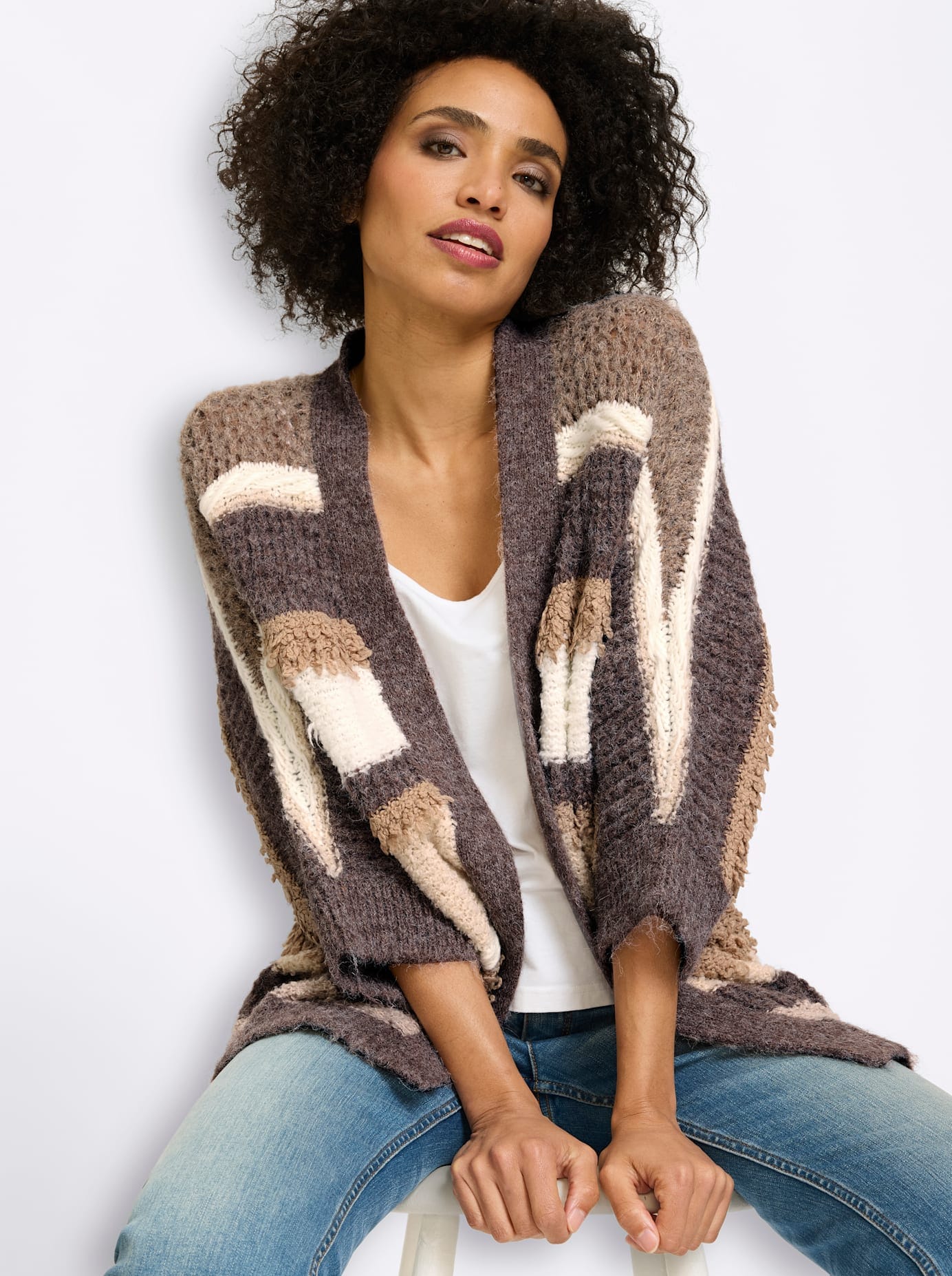 heine Strickjacke
