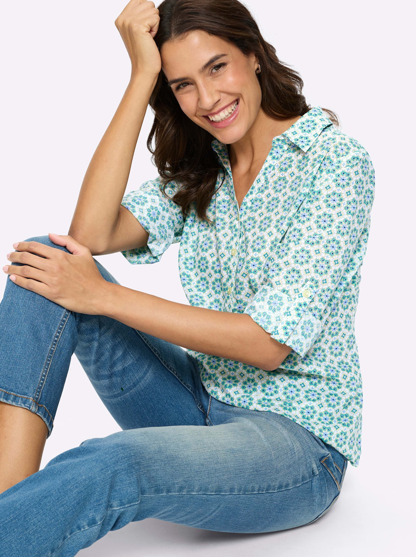 Inspirationen Druckbluse