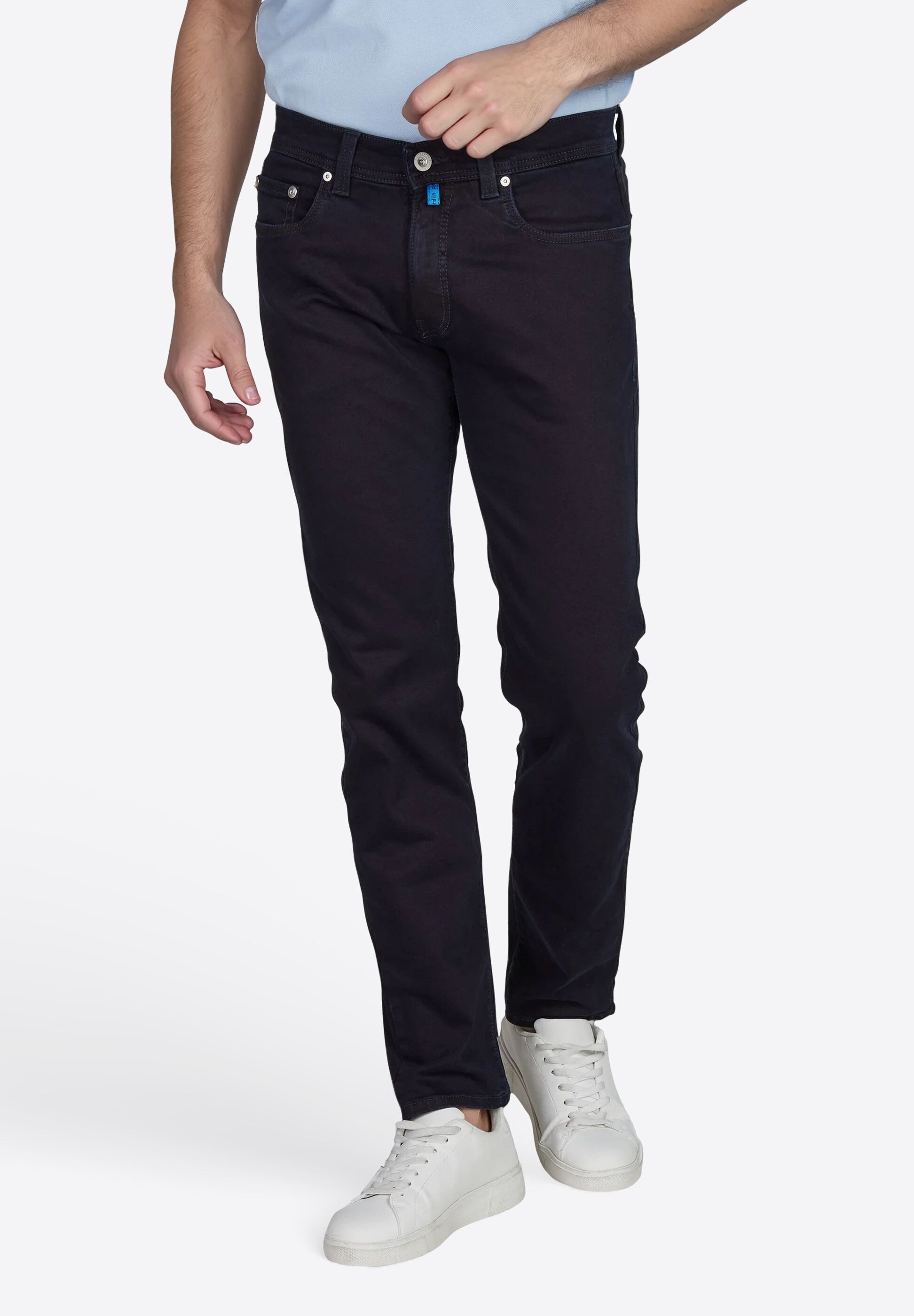 Pierre Cardin Stretch-Jeans »Lyon Tapered« mit Dornschlaufe für die Gürtelschnalle