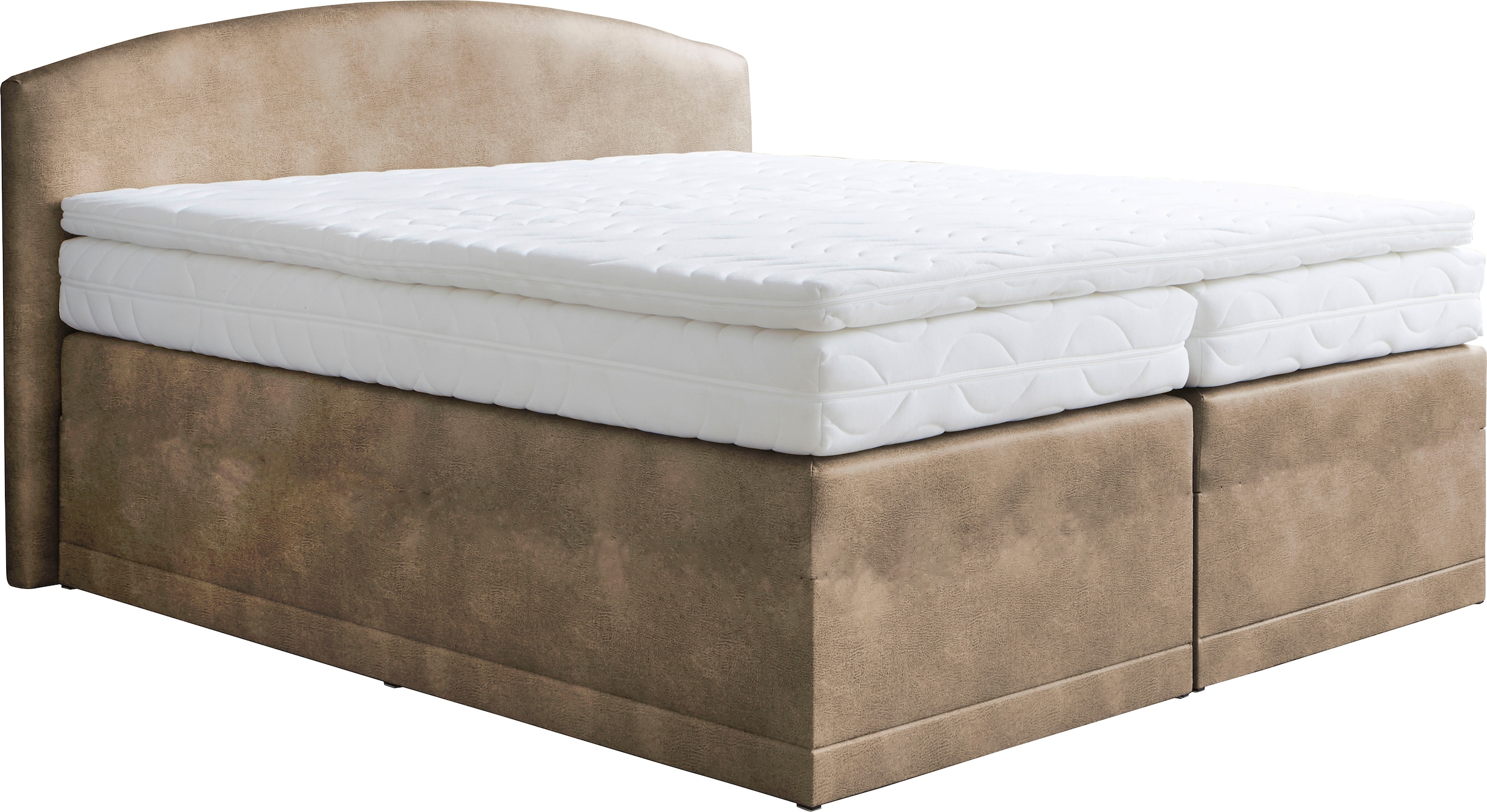 Westfalia Schlafkomfort Boxspringbett »Madeira« wahlweise mit Topper und Bettkasten