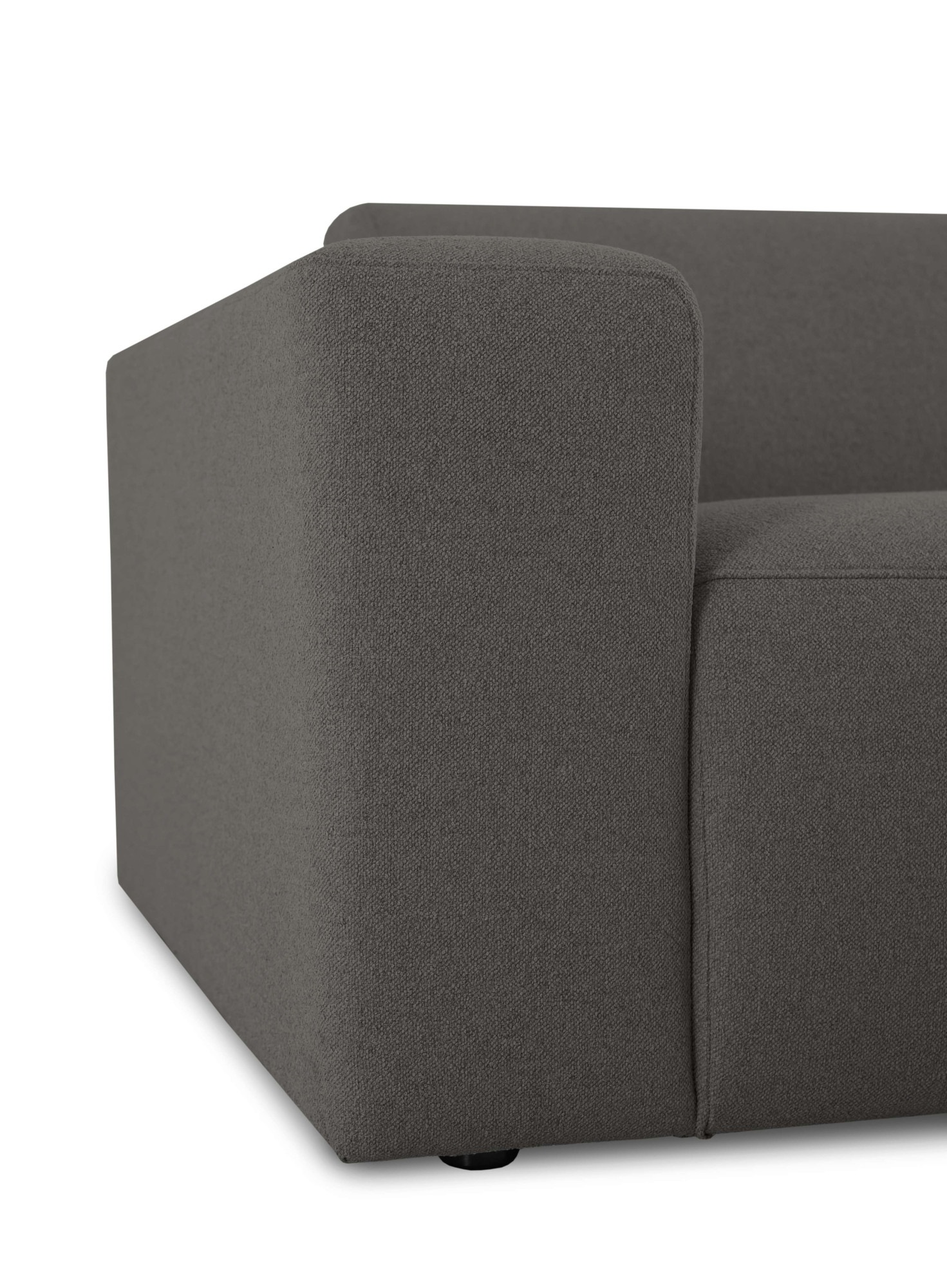 OTTO home Ecksofa »Koa, 228 cm, L-Form, Modulsofa in Cord, Chenille, Struktur, Webstoff« Designsofa, weicher Lounge-Sitzkomfort, Welleunterfederung, bodentief