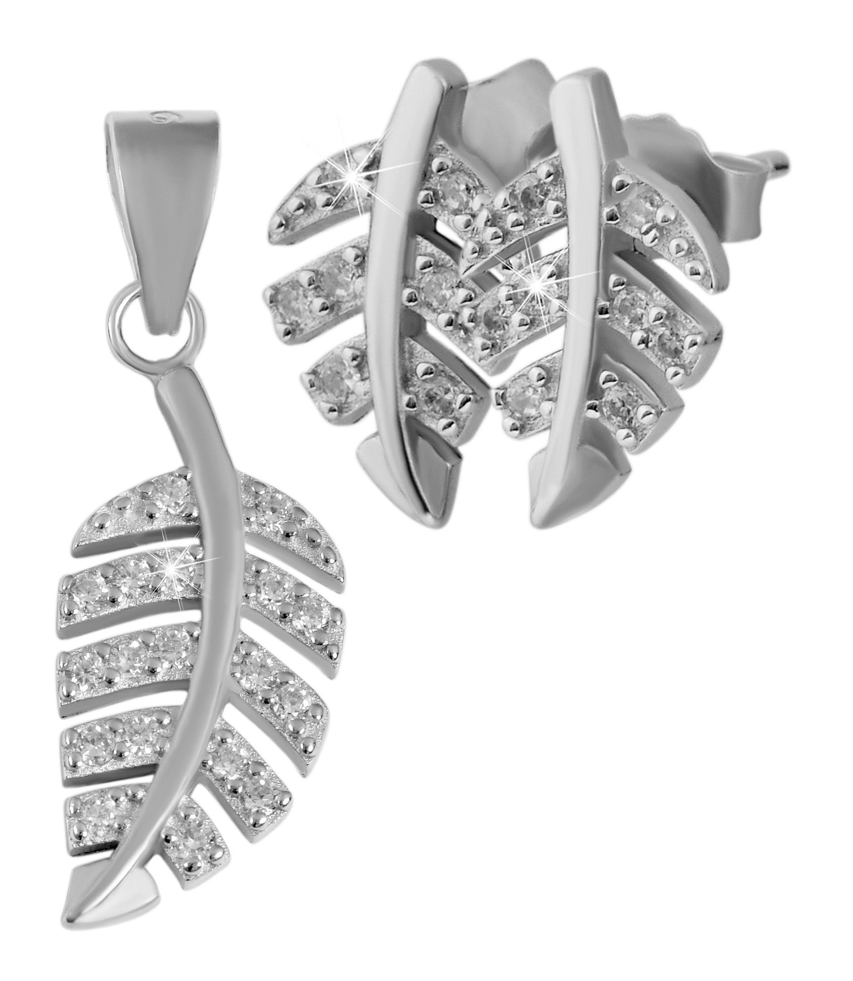 Adelia´s Kettenanhänger »Damen Anhänger aus 925 Silber mit Zirkonia«