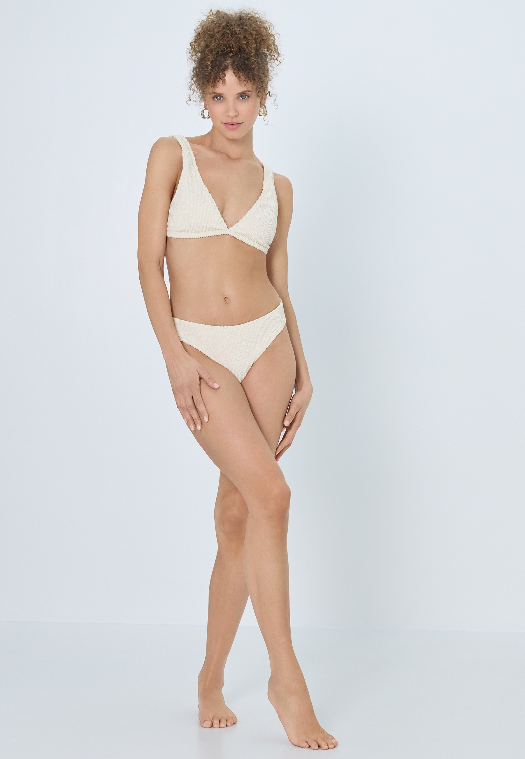 LSCN by LASCANA Triangel-Bikini-Top »Lou« aus trendiger Strukturware