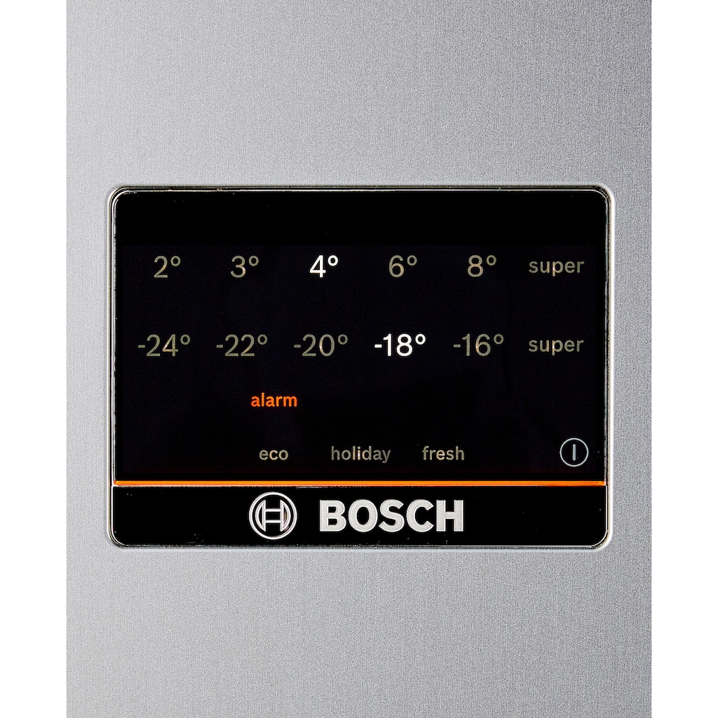 BOSCH Kühl-/Gefrierkombination, KGN397LDF, 203 cm hoch, 60 cm breit