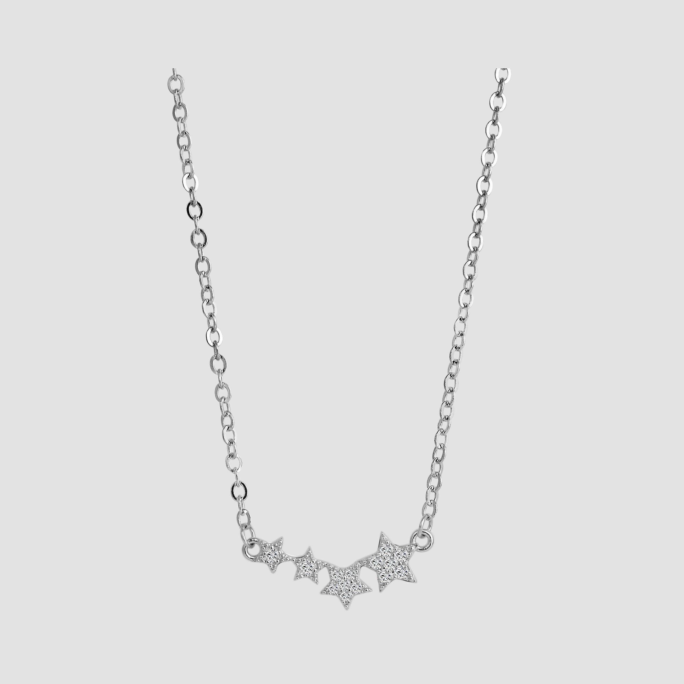 Adelia´s Kette ohne Anhänger »Damen Halskette mit Anhänger ¿ Stern aus 925 Silber«