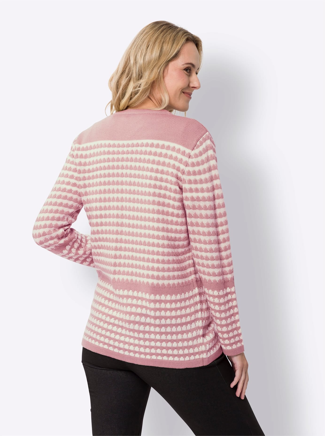 Classic Basics Longstrickjacke