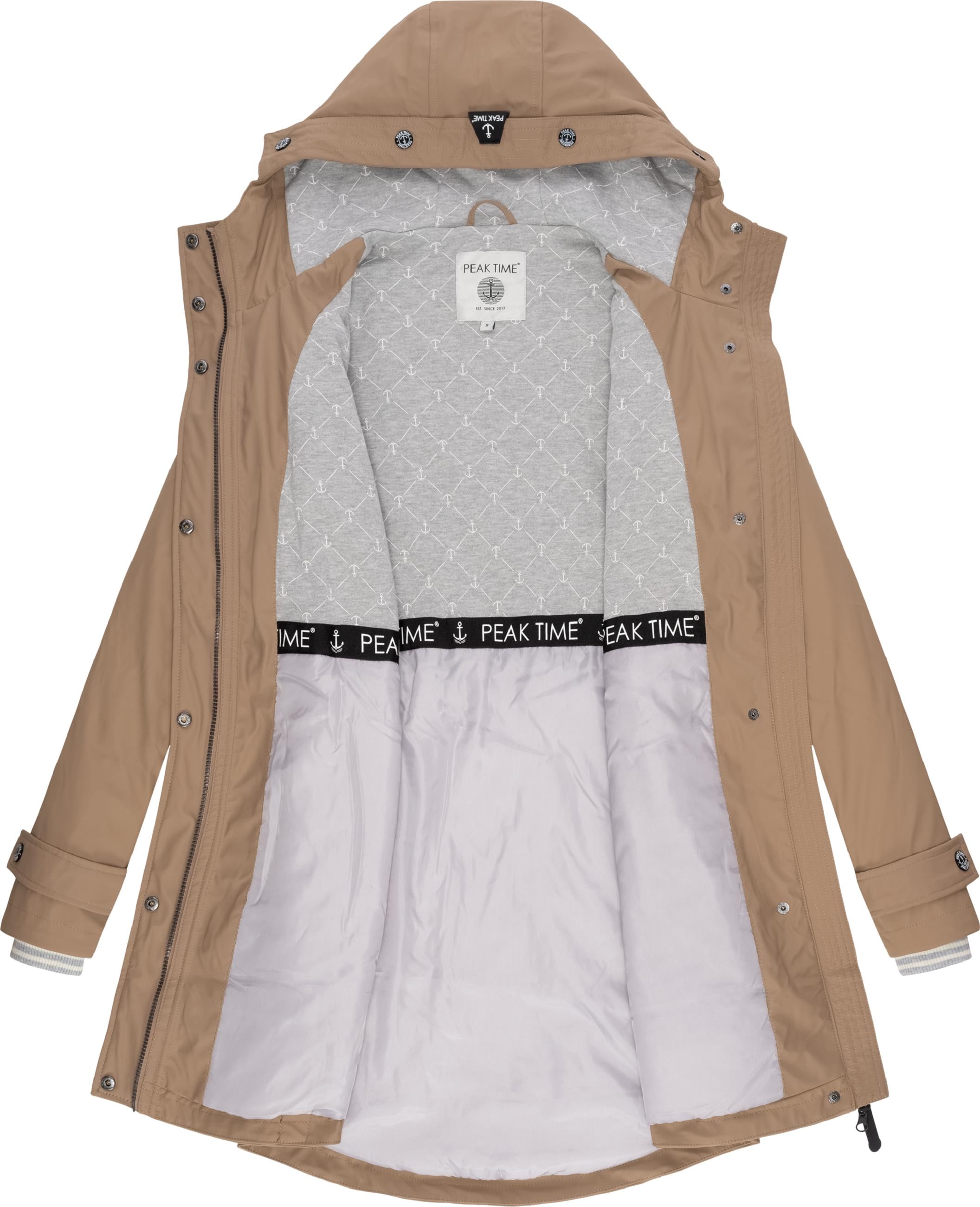 PEAK TIME Regenmantel »Regenjacke L60042«