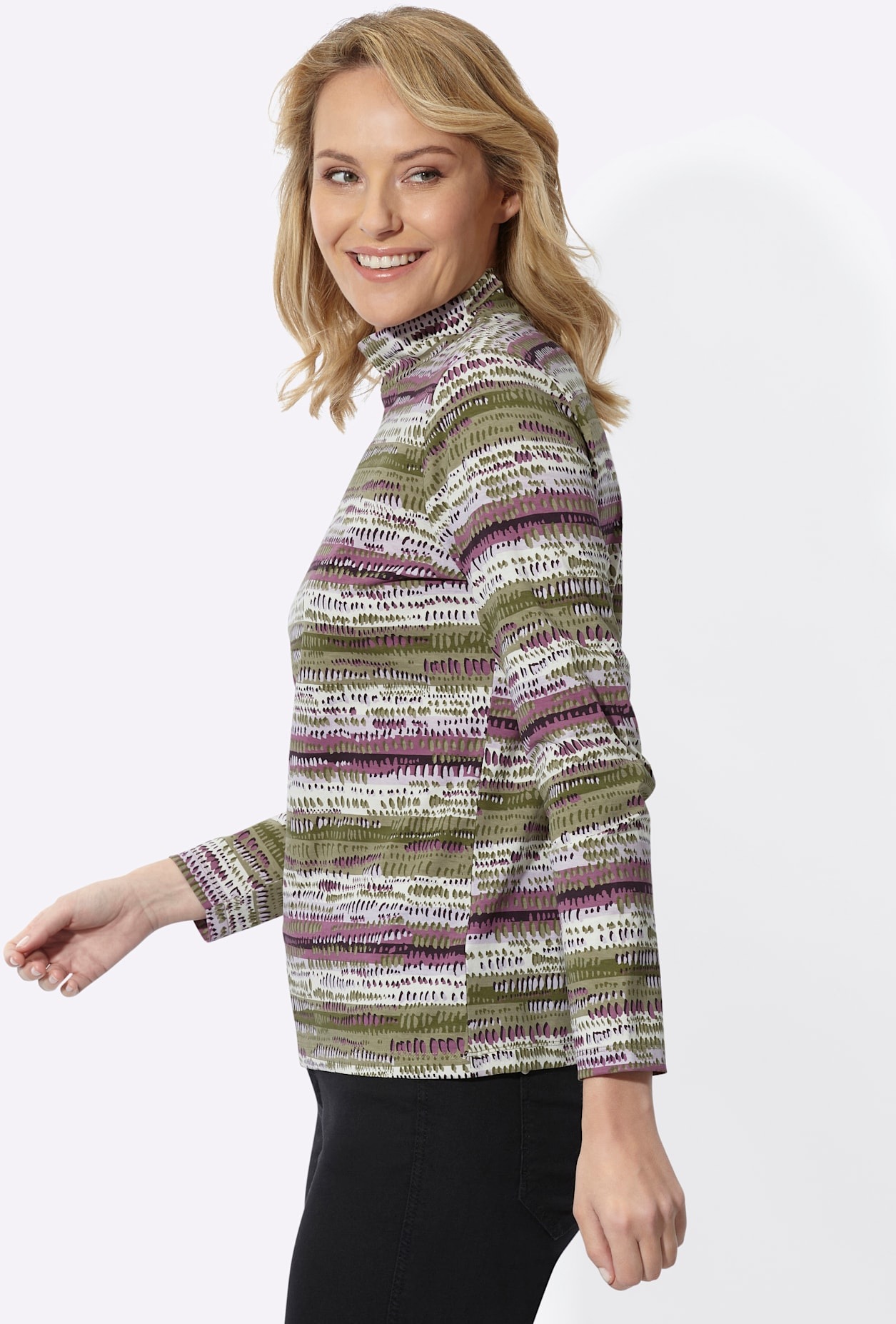 Classic Basics Stehkragenshirt »Stehkragen-Shirt« 1