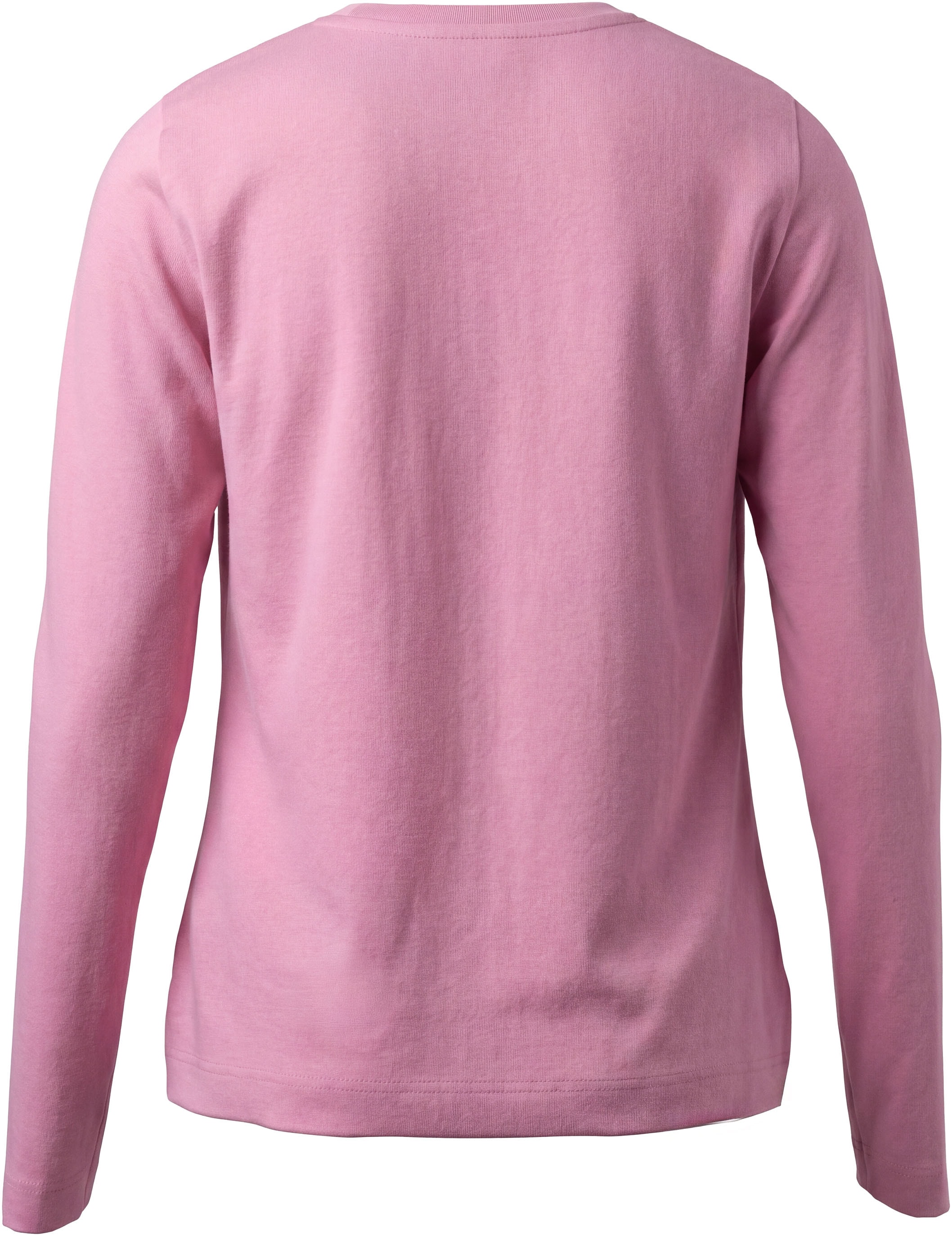 KIDSWORLD Langarmshirt »Slogan Shirt: HONESTLY« langärmlig, Basic-Stil, mit tiefem Rundhalsausschnitt