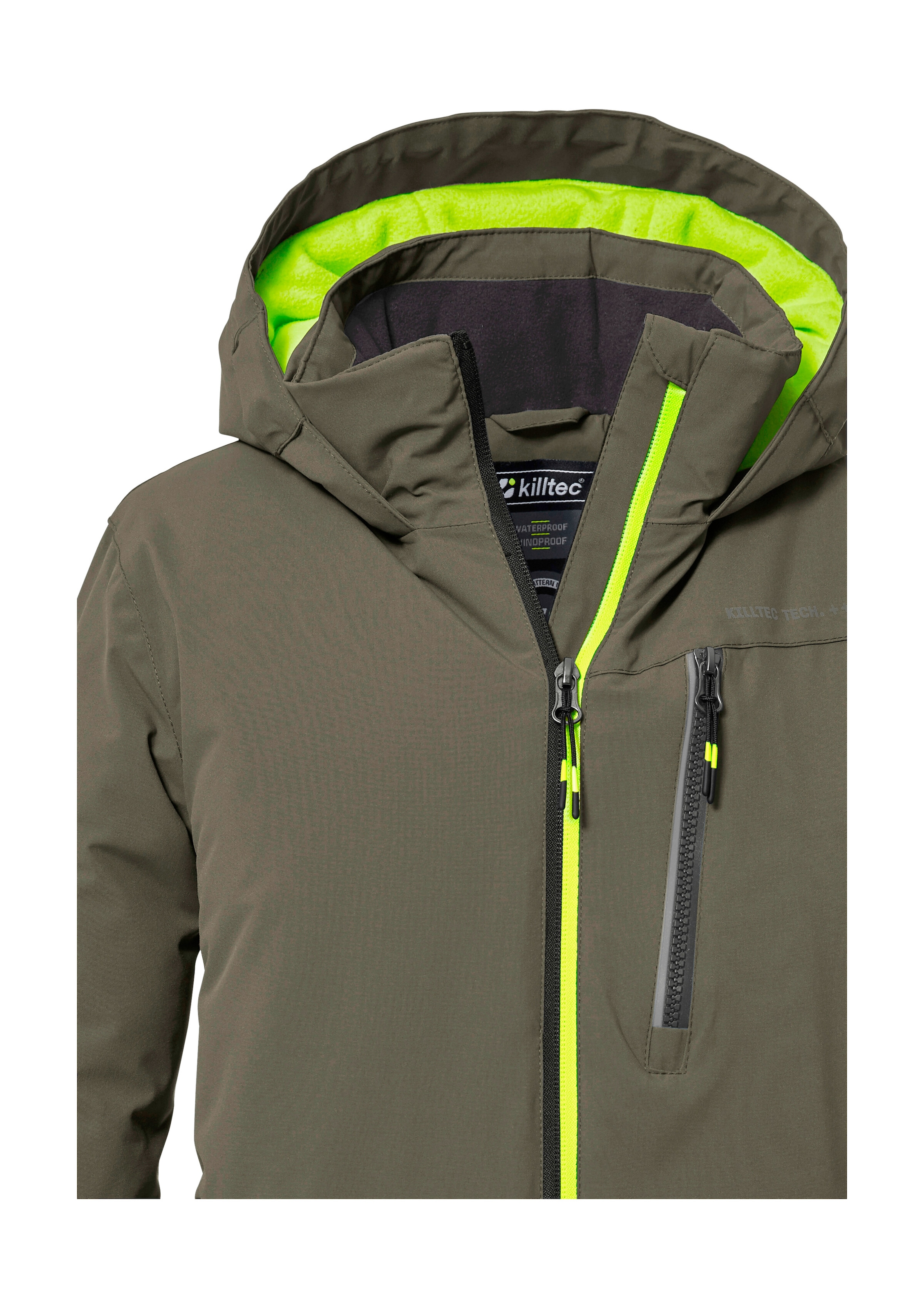 Killtec Outdoorjacke »KOW 159 BYS JCKT« Wasser- und winddichte Kids Winterjacke mit Fleece-Futter